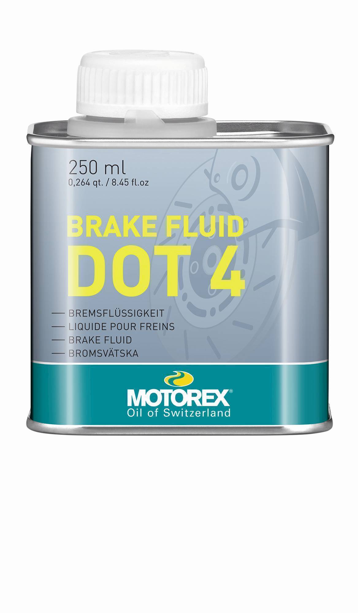 Brzdová kapalina MOTOREX BRAKE FLUID DOT 4, 250 ml