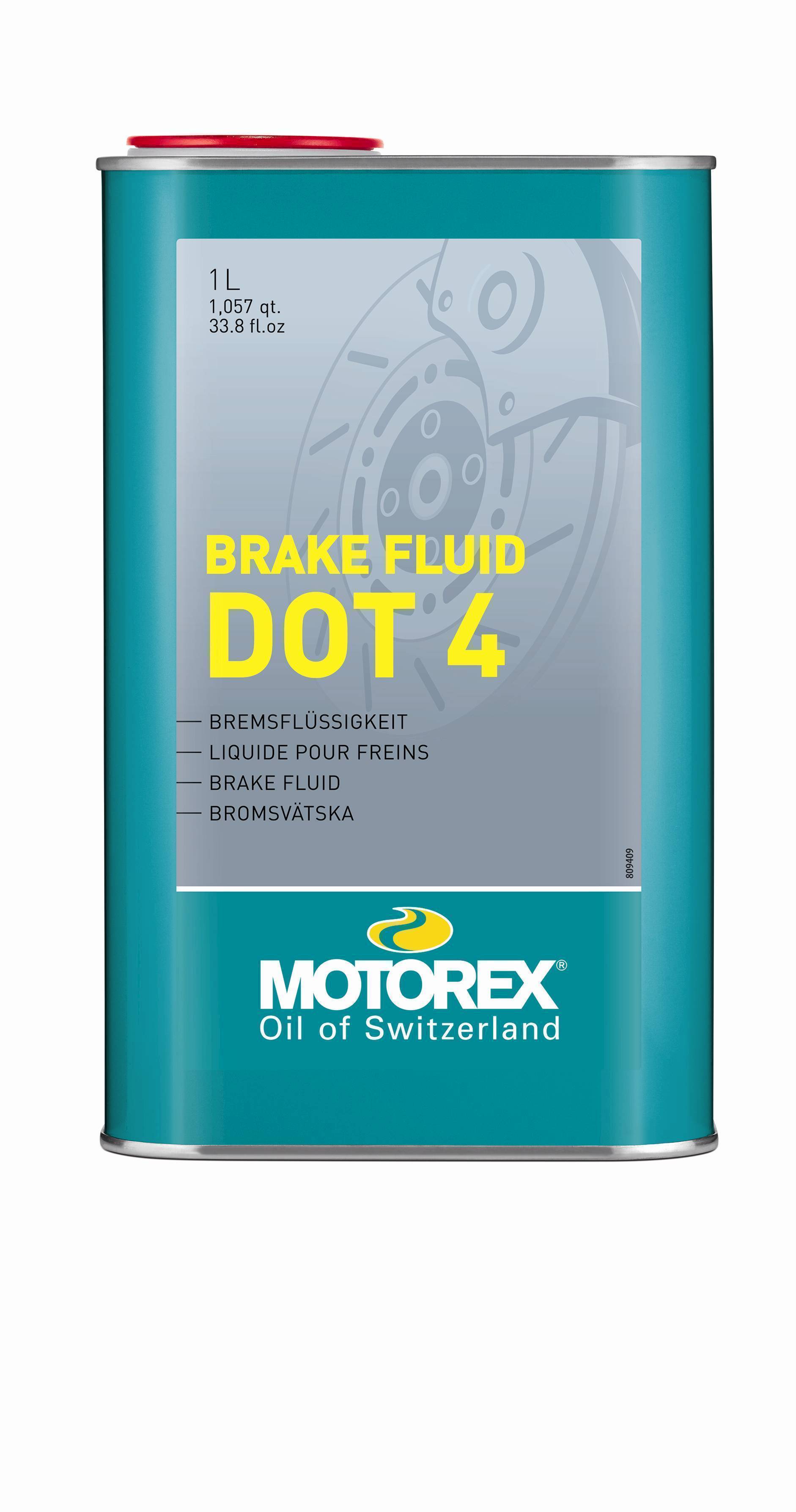 MOTOREX BRAKE FLUID DOT 4, 1 L (300296) Množ. Uni