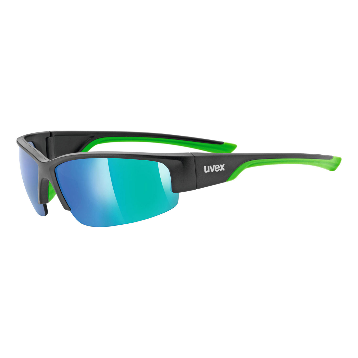 UVEX BRÝLE SPORTSTYLE 215 BLACK M.GRE./MIR.GRE (S5306172716) Množ. Uni