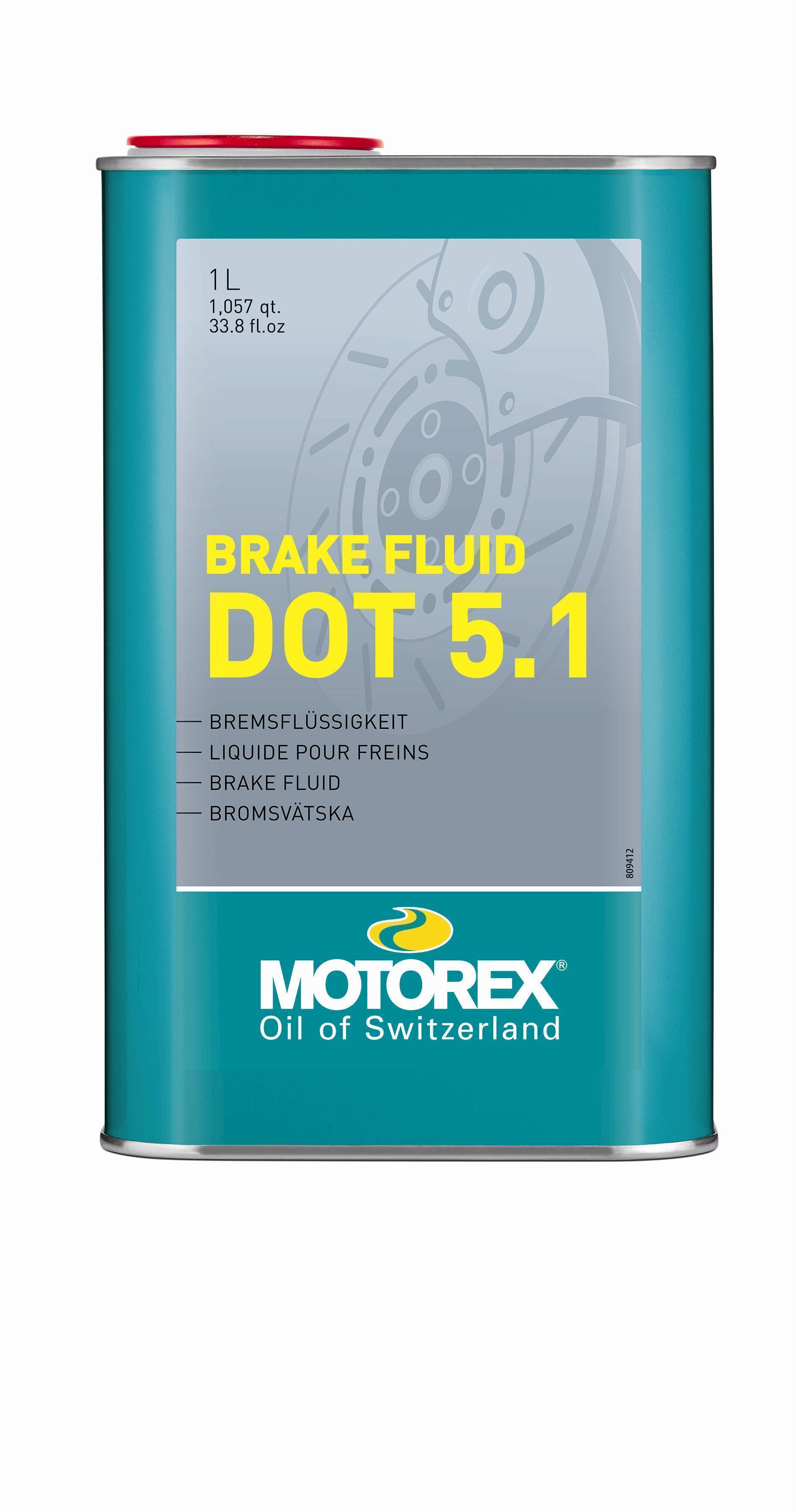 MOTOREX BRAKE FLUID DOT 5.1, 1L (303261) Množ. Uni