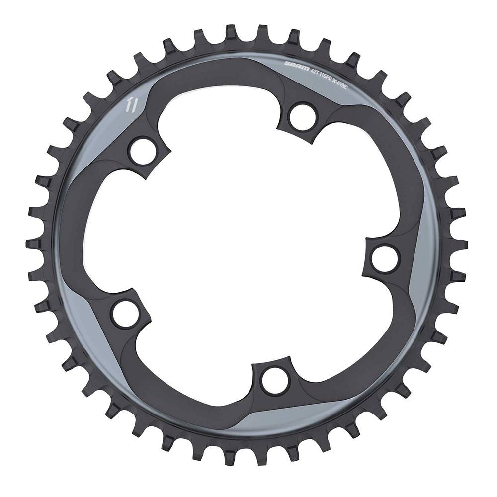 11.6218.019.004 - SRAM CRING X-SYNC 11S 42T 110 AL6 BLK Množ. Uni