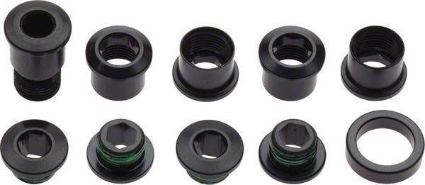 11.6918.000.001 - SRAM CHAINRING BOLT KIT RED HB 5 ALUM BLK Množ. Uni