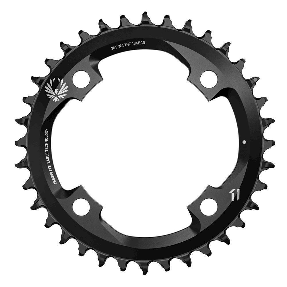 11.6218.033.020 - SRAM CRING X-SYNC EAGLE 36T 104 BLK Množ. Uni