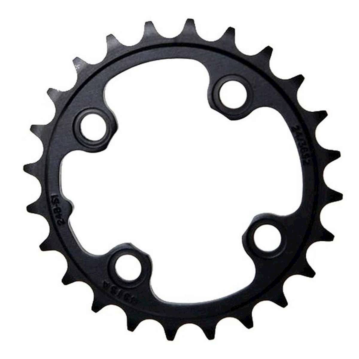 11.6218.023.000 - SRAM CRING MTB 24T 11SP 64 AL3 BTBLK Množ. Uni