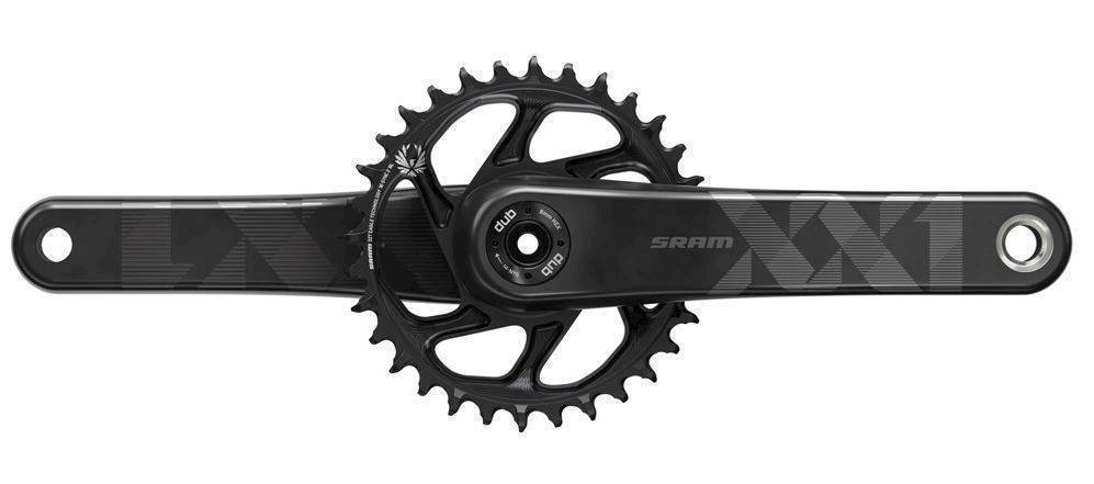 00.6118.526.006 - SRAM AM FC XX1 EAGLE B148 DUB 175 BLK DM 34T Množ. Uni