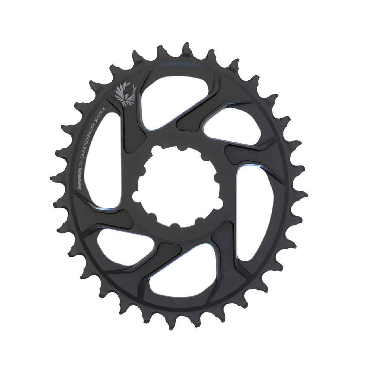 11.6218.038.000 - SRAM CR X-SYNC EAGLE OVAL 32T DM 3 OFF B BLK Množ. Uni