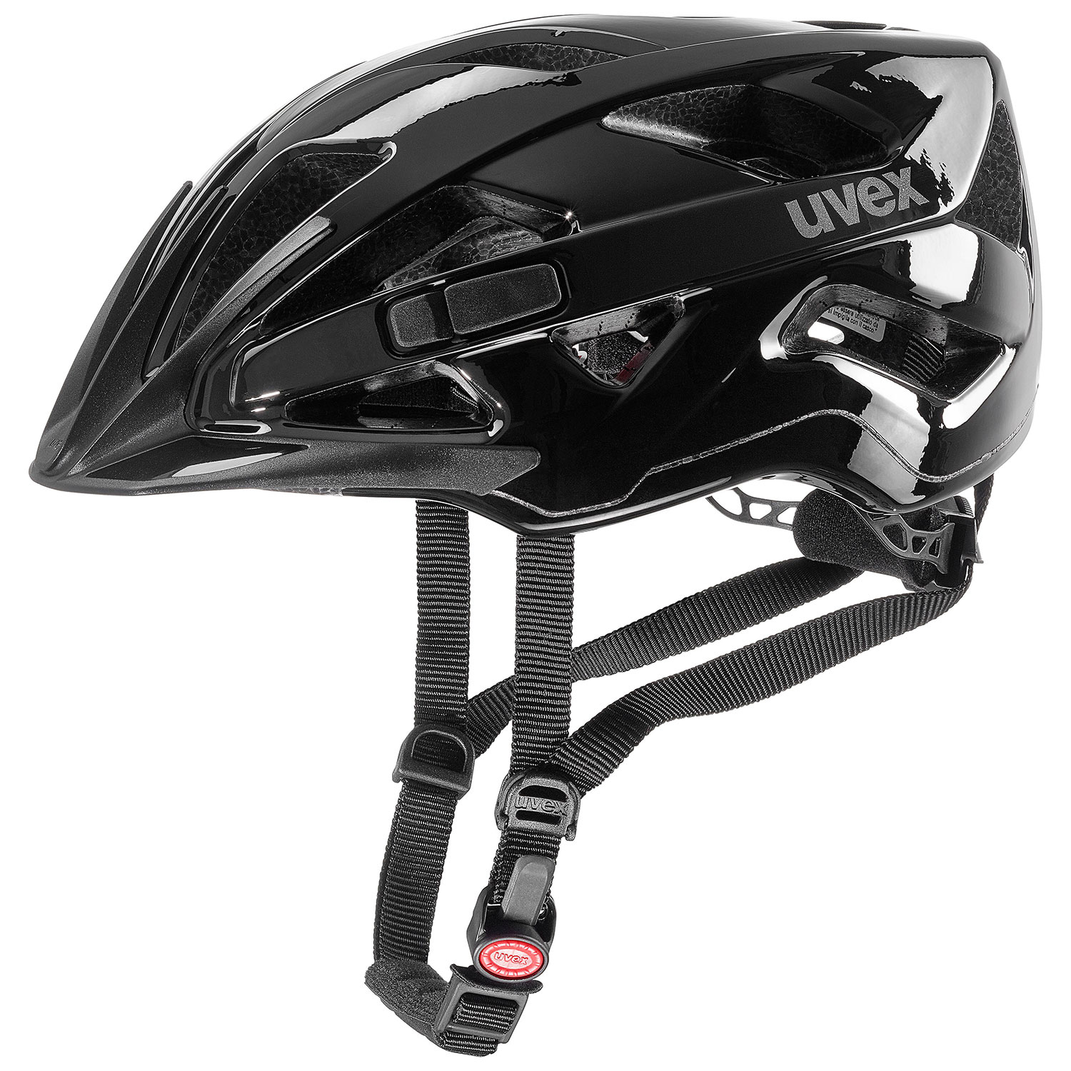 UVEX HELMA ACTIVE BLACK SHINY (S4104310100) 56-60