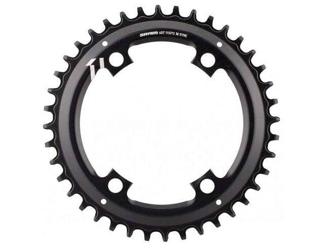 11.6218.037.020 - SRAM CR X-SYNC ASYM 11S 44T 110 BCD AL3.6 BLK Množ. Uni