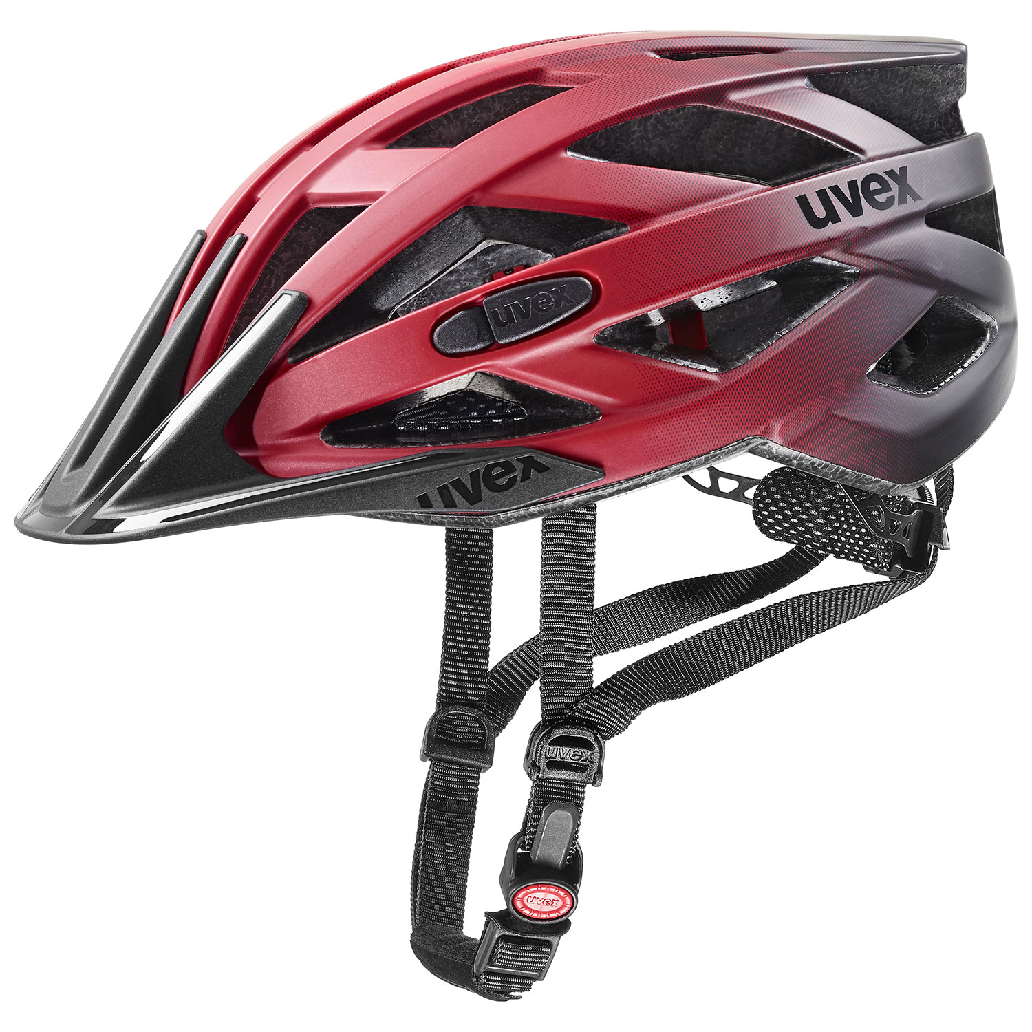 UVEX HELMA I-VO CC RED BLACK MAT (S4104233000) 55-60