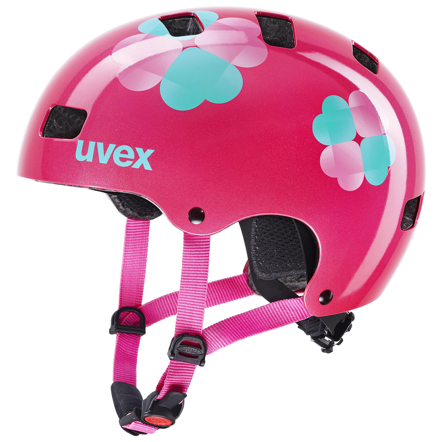 UVEX HELMA KID 3 PINK FLOWER (S4148193300) 51-55