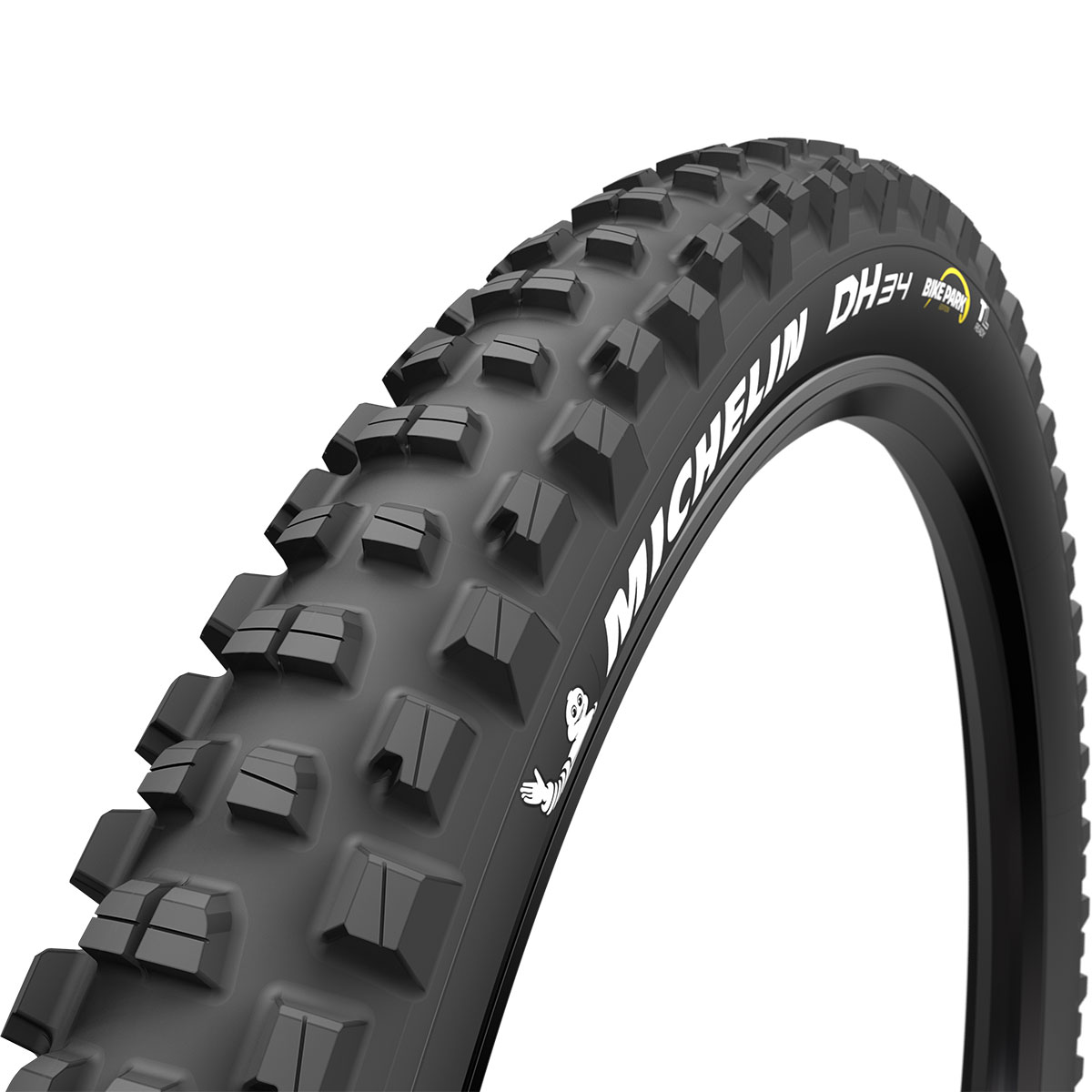 MICHELIN PLÁŠŤ DH34 BIKE PARK 27,5X2.40 PERFORMANCE LINE DRÁT GUM-X TLR (572105)