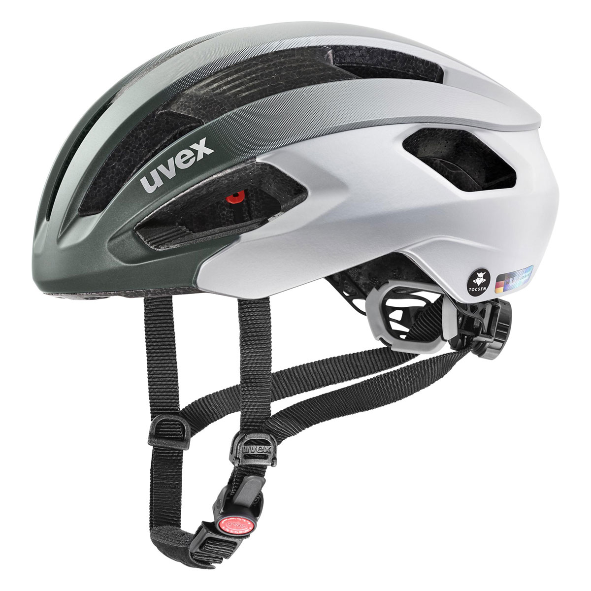 UVEX HELMA RISE CC TOCSEN IRISH GREEN-SILVER M (S4100910200) 56-60