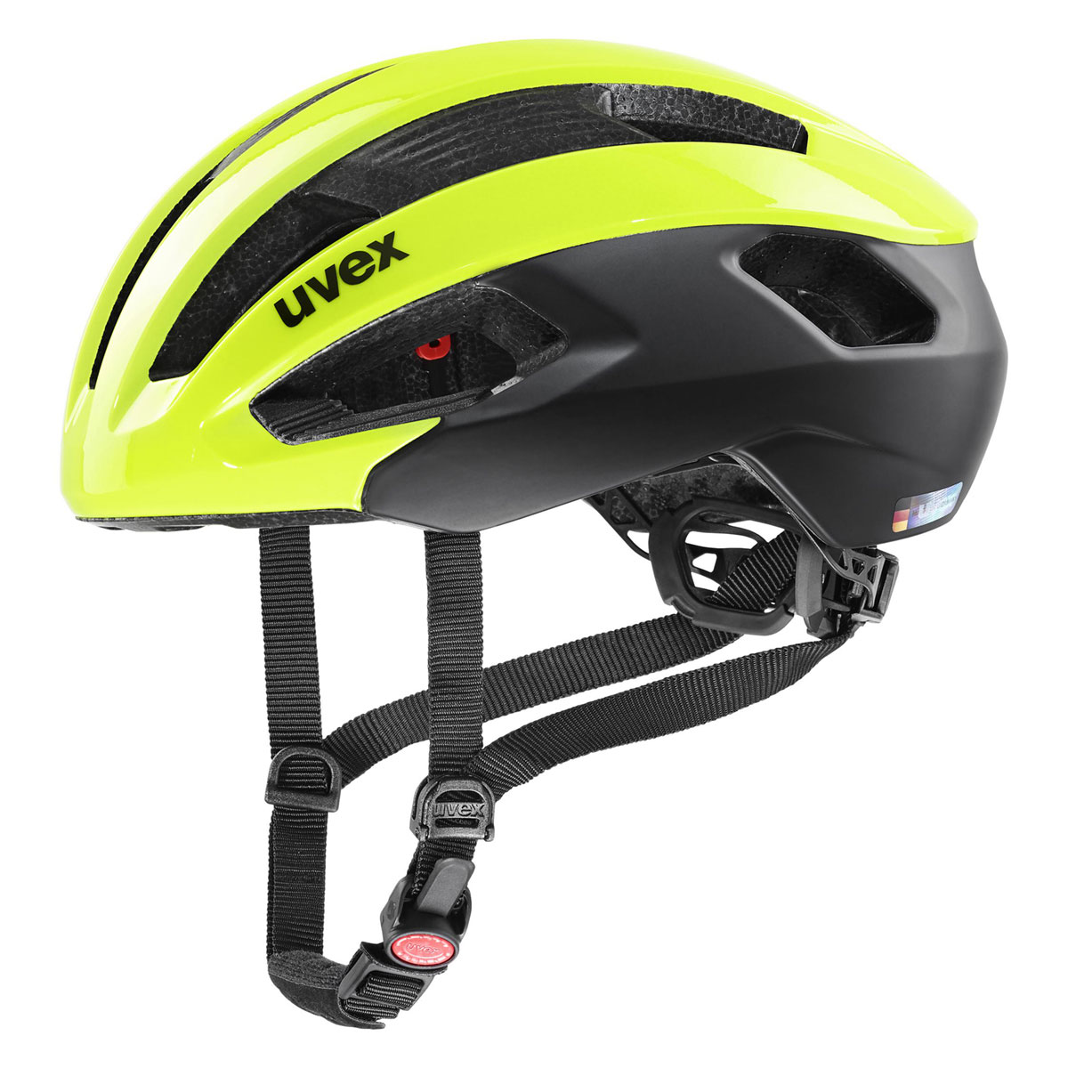 UVEX HELMA RISE CC NEON YELLOW-BLACK M (S4100900100) 52-56
