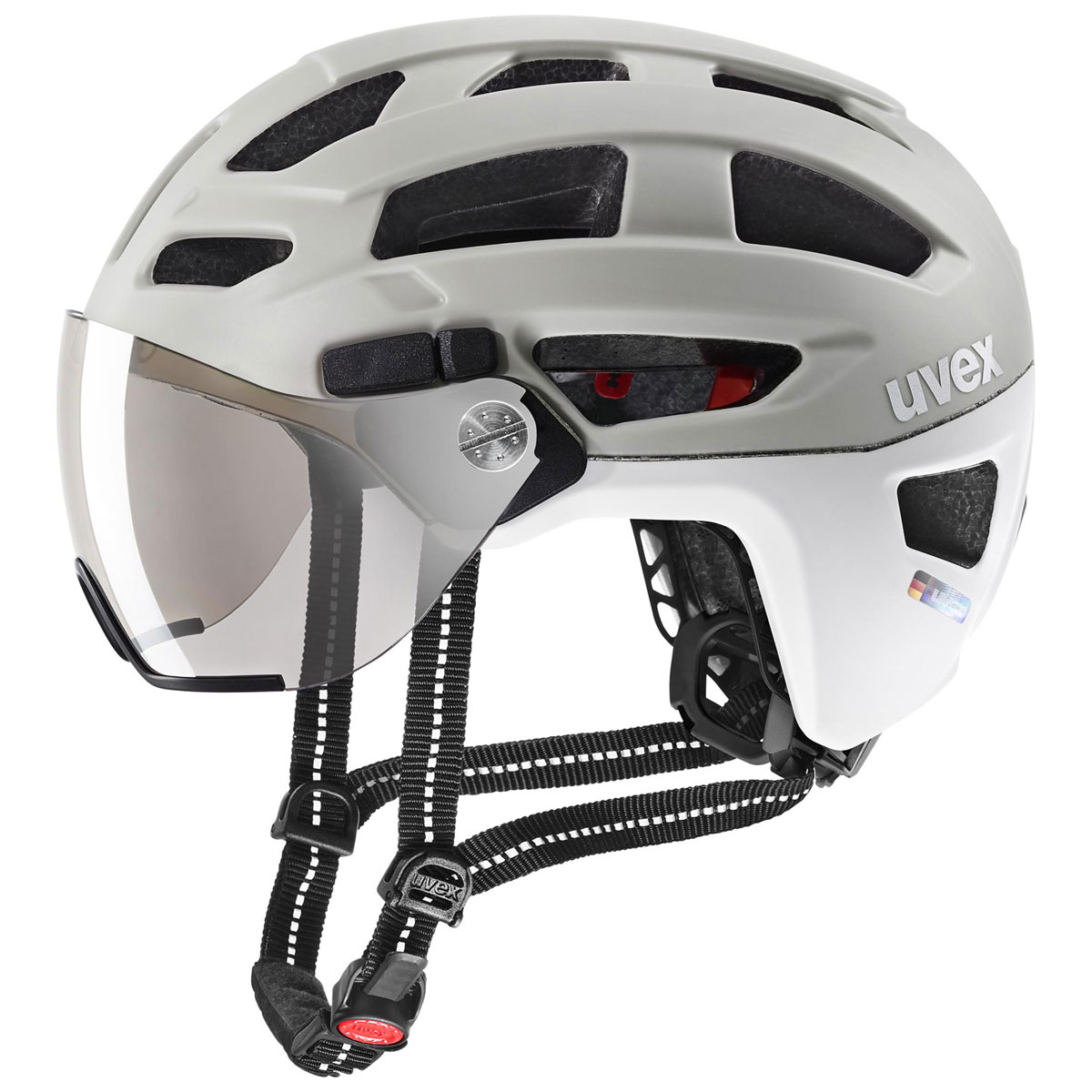 UVEX HELMA FINALE VISOR SAND - WHITE M (S4107531000) 56-61