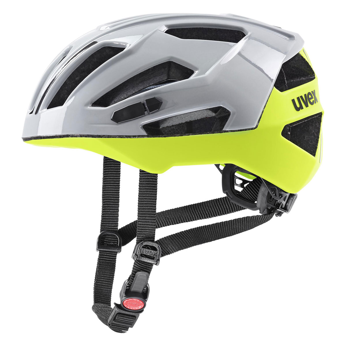 UVEX HELMA GRAVEL X RHINO-NEON YELLOW (S4100440700) 52-57