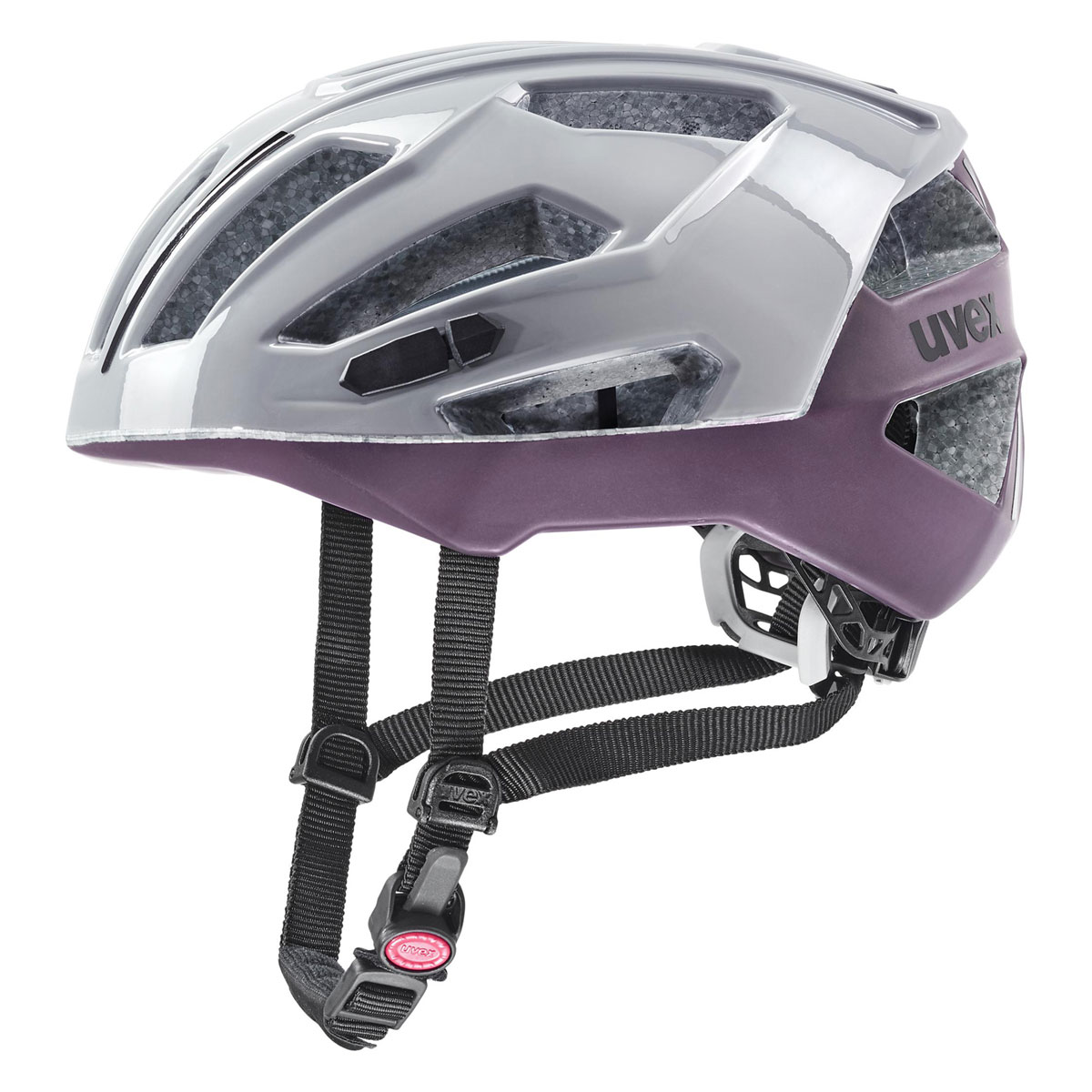 UVEX HELMA GRAVEL X RHINO-PLUM (S4100440600) 52-57