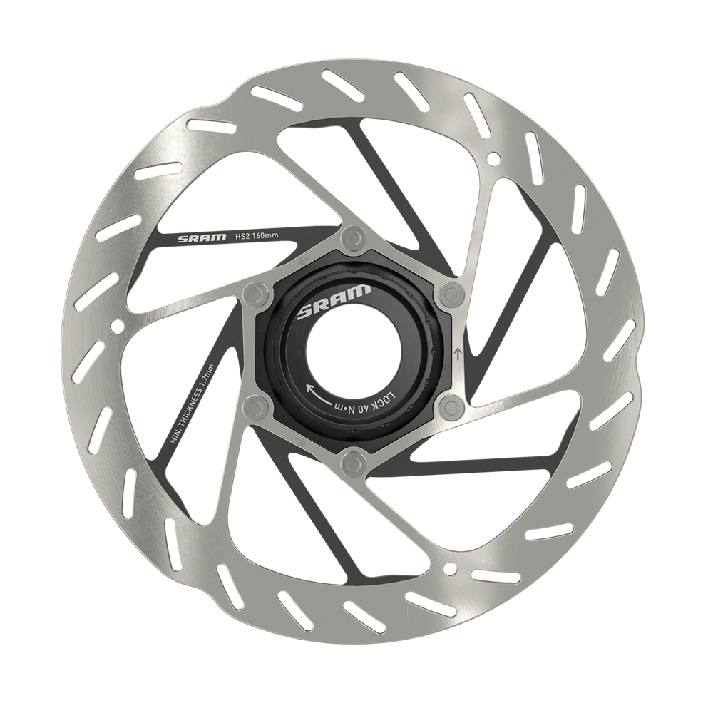 00.5018.176.004 - SRAM AM DB ROTOR CENTERLOCK HS2 160MM ROUNDED