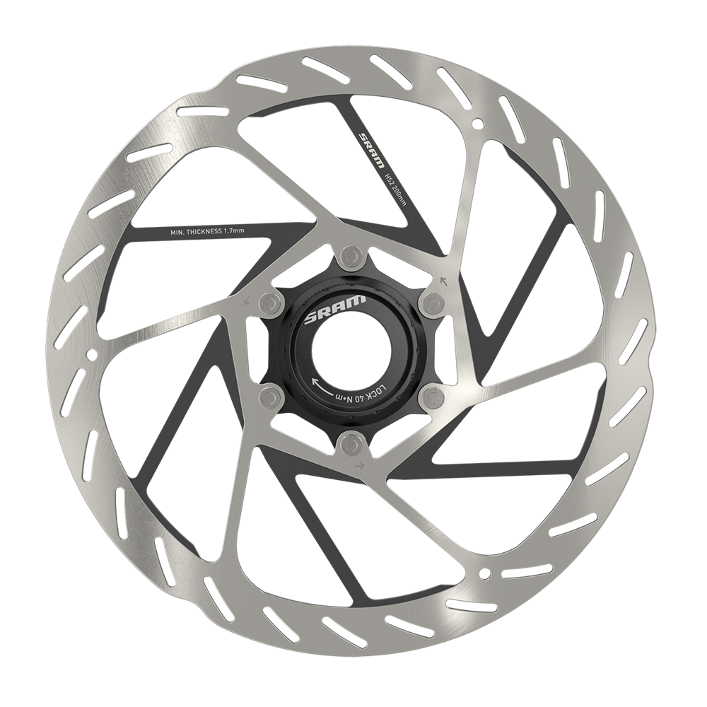 00.5018.176.006 - SRAM AM DB ROTOR CENTERLOCK HS2 200MM ROUNDED