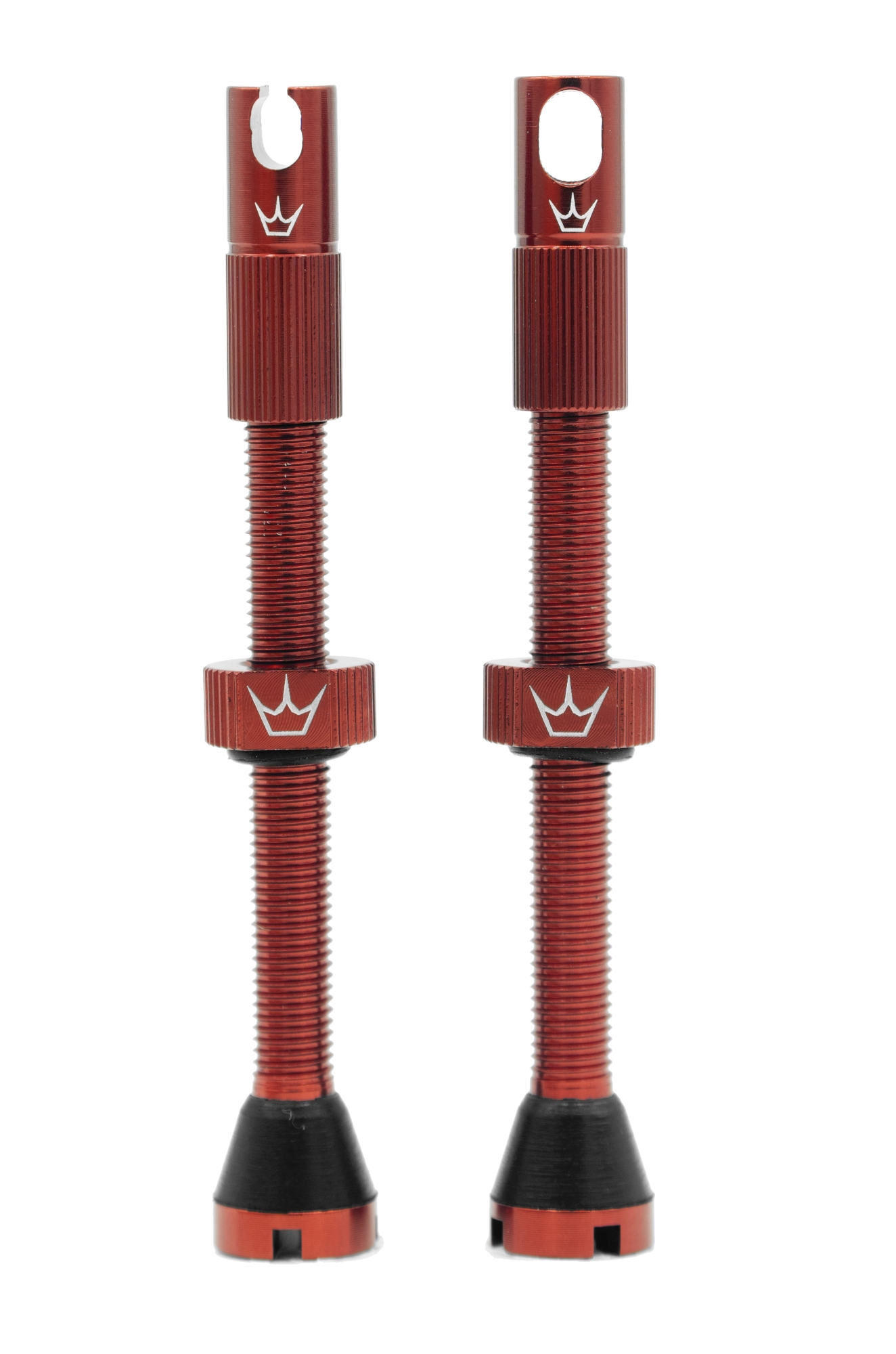 PEATY'S X CHRIS KING (MK2) RED BEZDUŠOVÉ VENTILKY 60MM (PTV2-60-RED-12)
