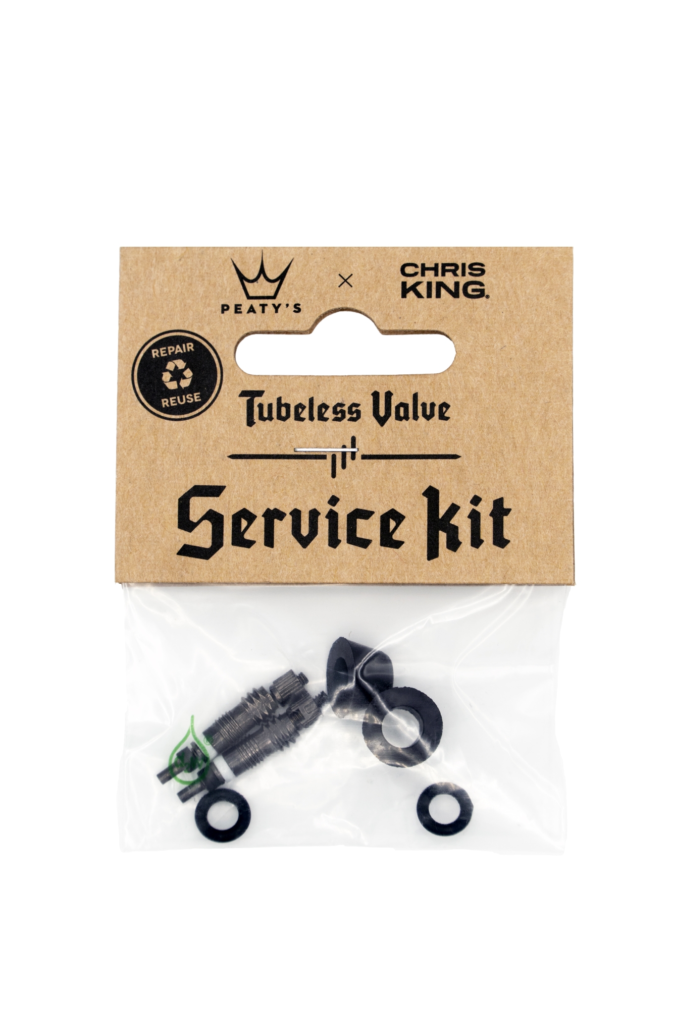 PEATY'S X CHRIS KING (MK2) SERVISNÍ KIT K BEZDUŠOVÝM VENTILKŮM (PTV2-SERVICE-12)