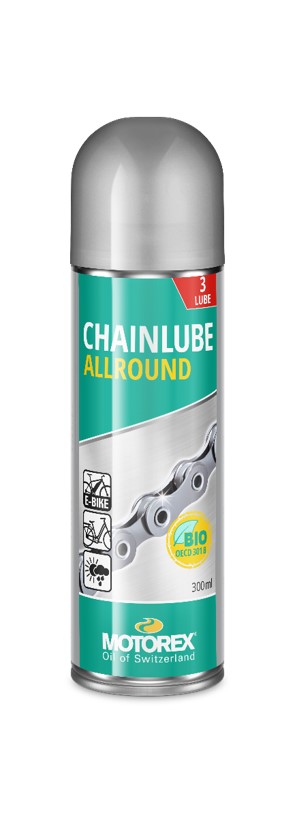MOTOREX CHAIN LUBE ALLROUND 300ML SPREJ (309011) Množ. Uni