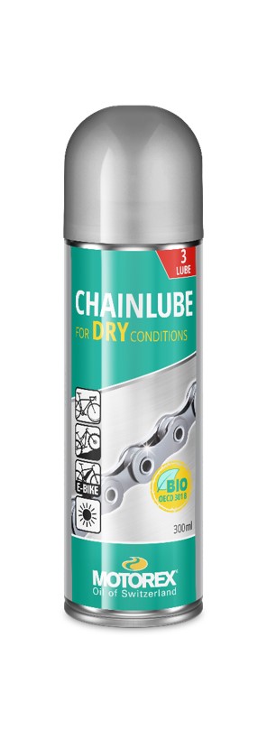 MOTOREX CHAIN LUBE FOR DRY CONDITIONS 300ML SPREJ (308993) Množ. Uni