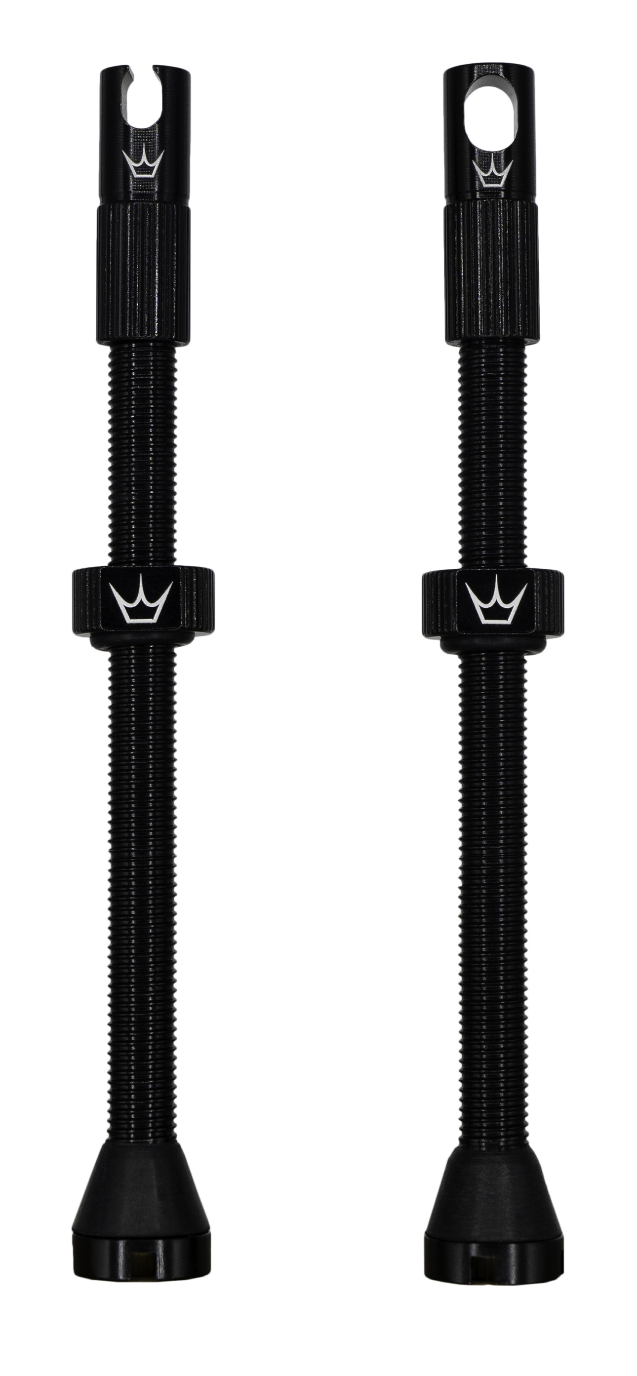 PEATY'S X CHRIS KING (MK2) BLACK BEZDUŠOVÉ VENTILKY - 80MM (PTV2-80-BLK-12) Množ. Uni