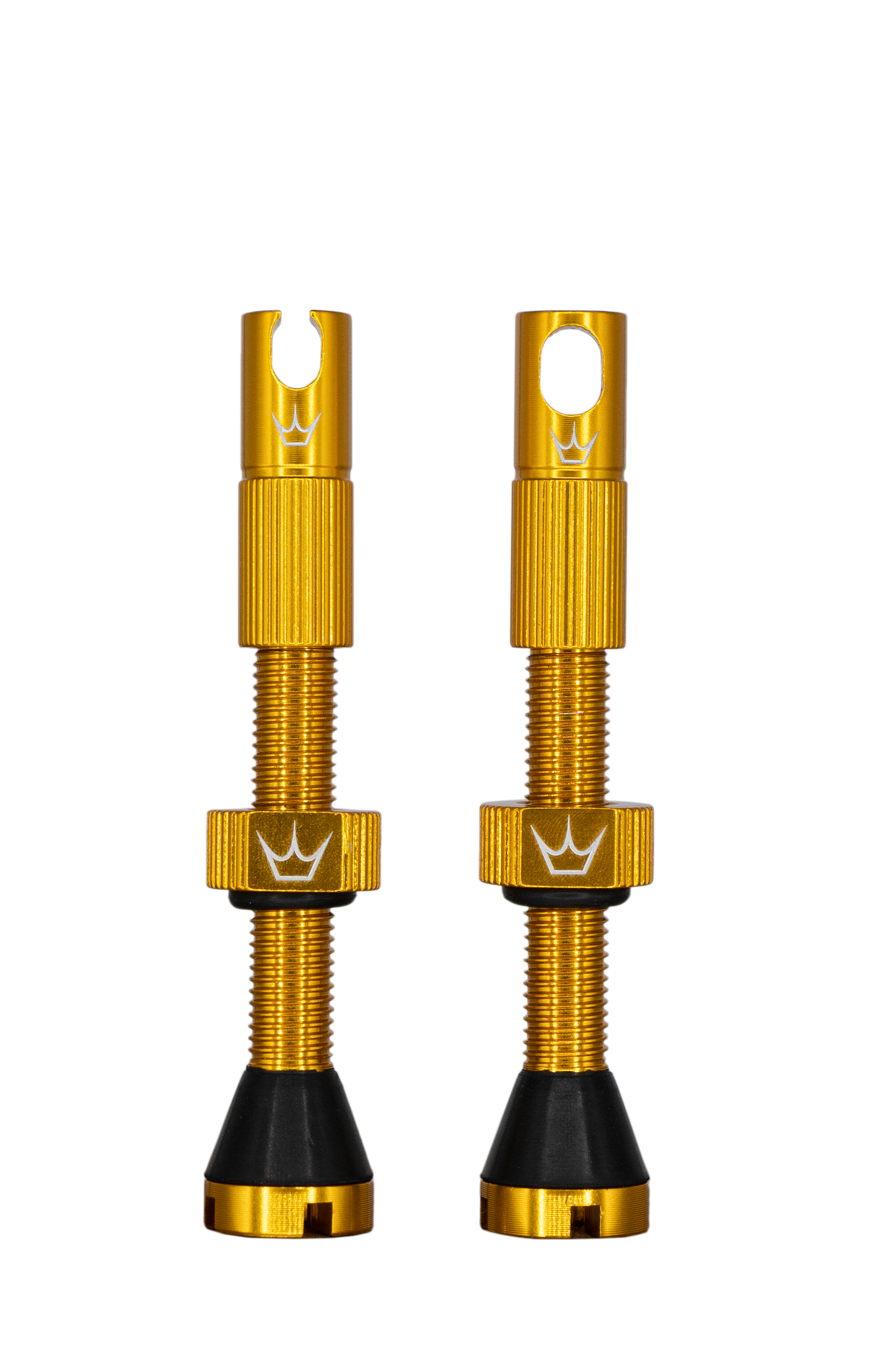 PEATY'S X CHRIS KING (MK2) GOLD BEZDUŠOVÉ VENTILKY - 42MM (PTV2-42-GLD-12) Množ. Uni