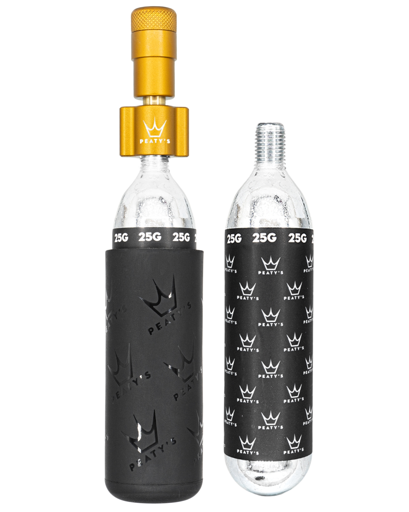 PEATY'S HOLESHOT CO2 PUMPA + BOMBIČKY 2 KS - MTB (25G) - BOURBON (PPR-HTI-MTB-BRB-12) Množ. Uni