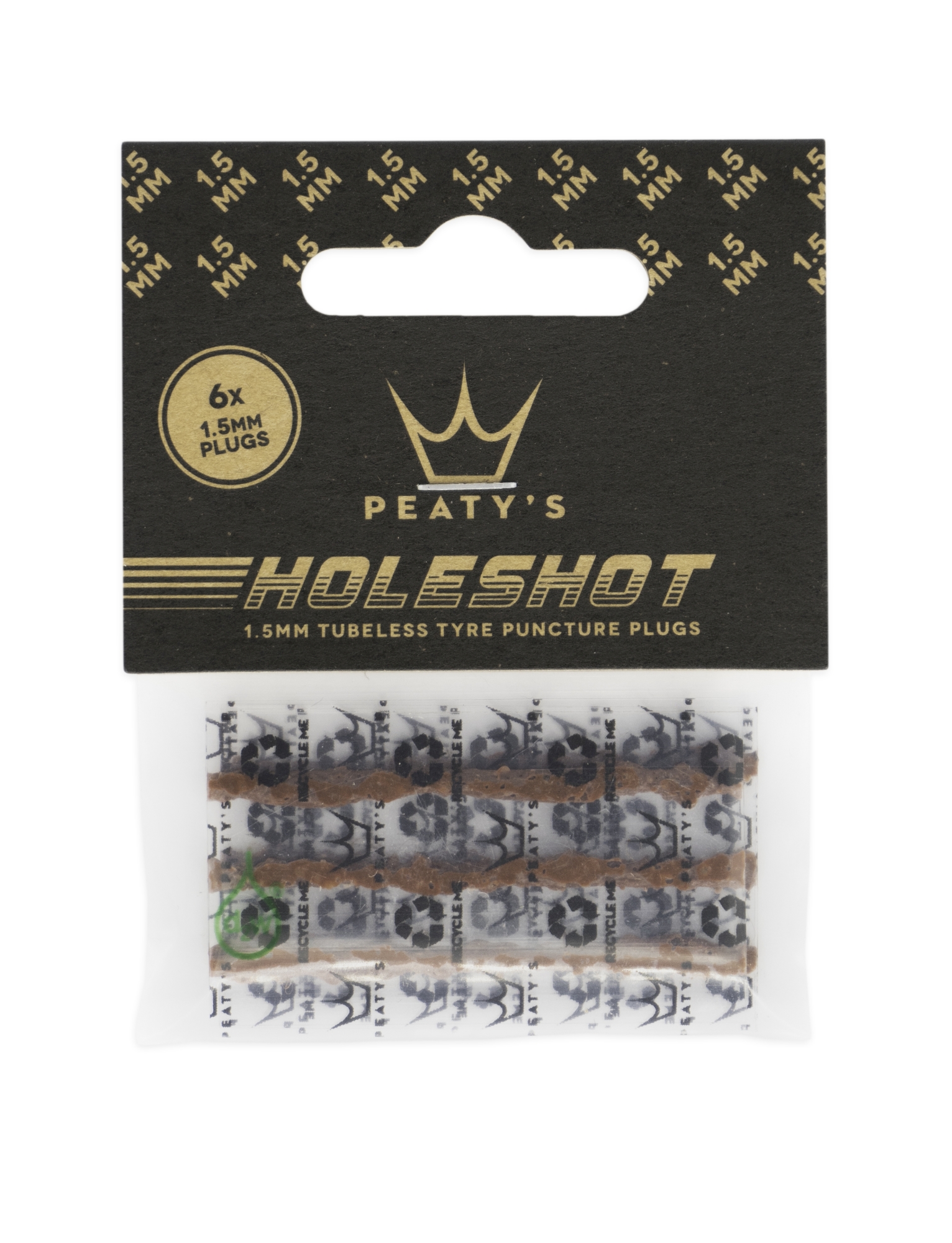 PEATY'S HOLESHOT SADA NÁHRADNÍCH KNOTŮ (6X 1.5MM) (PPR-TPP-RP1-12) Množ. Uni