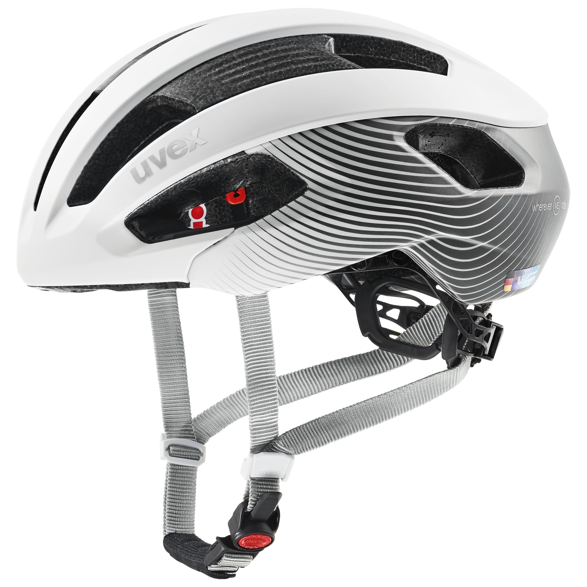 UVEX HELMA RISE CC WHITE-GREY WE (S4100340300) 52-56