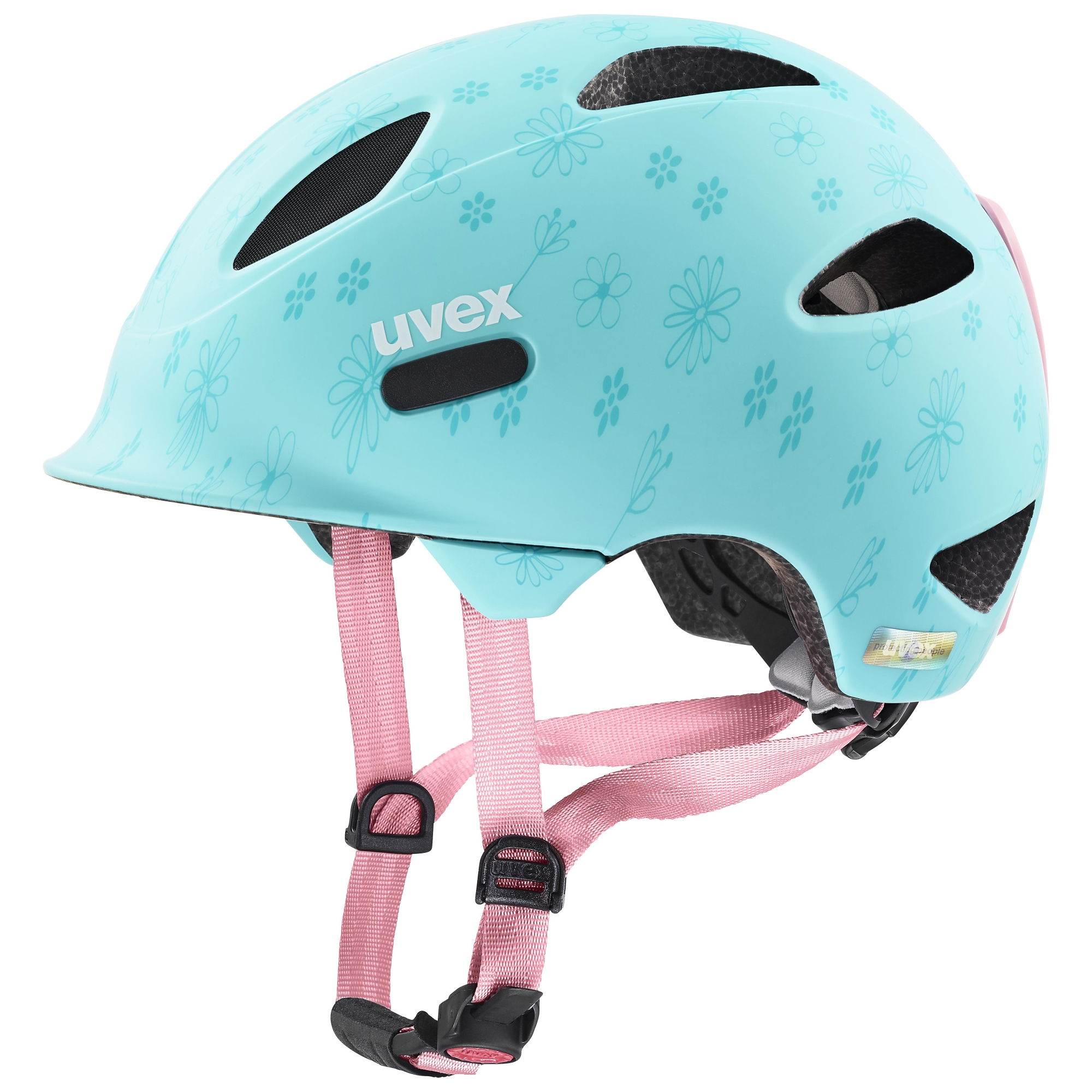 UVEX HELMA OYO STYLE FLOWERS CYAN MATT (S4100471000) 50-54
