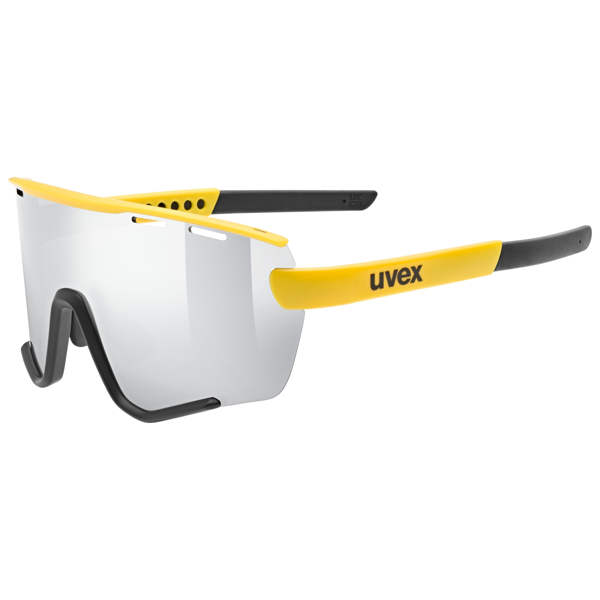 UVEX BRÝLE SPORTSTYLE 236 SET SUNBEE-BLACK MAT/MIR.SILVER CAT. 3 + CAT. 0 (S5330046216) Množ. Uni