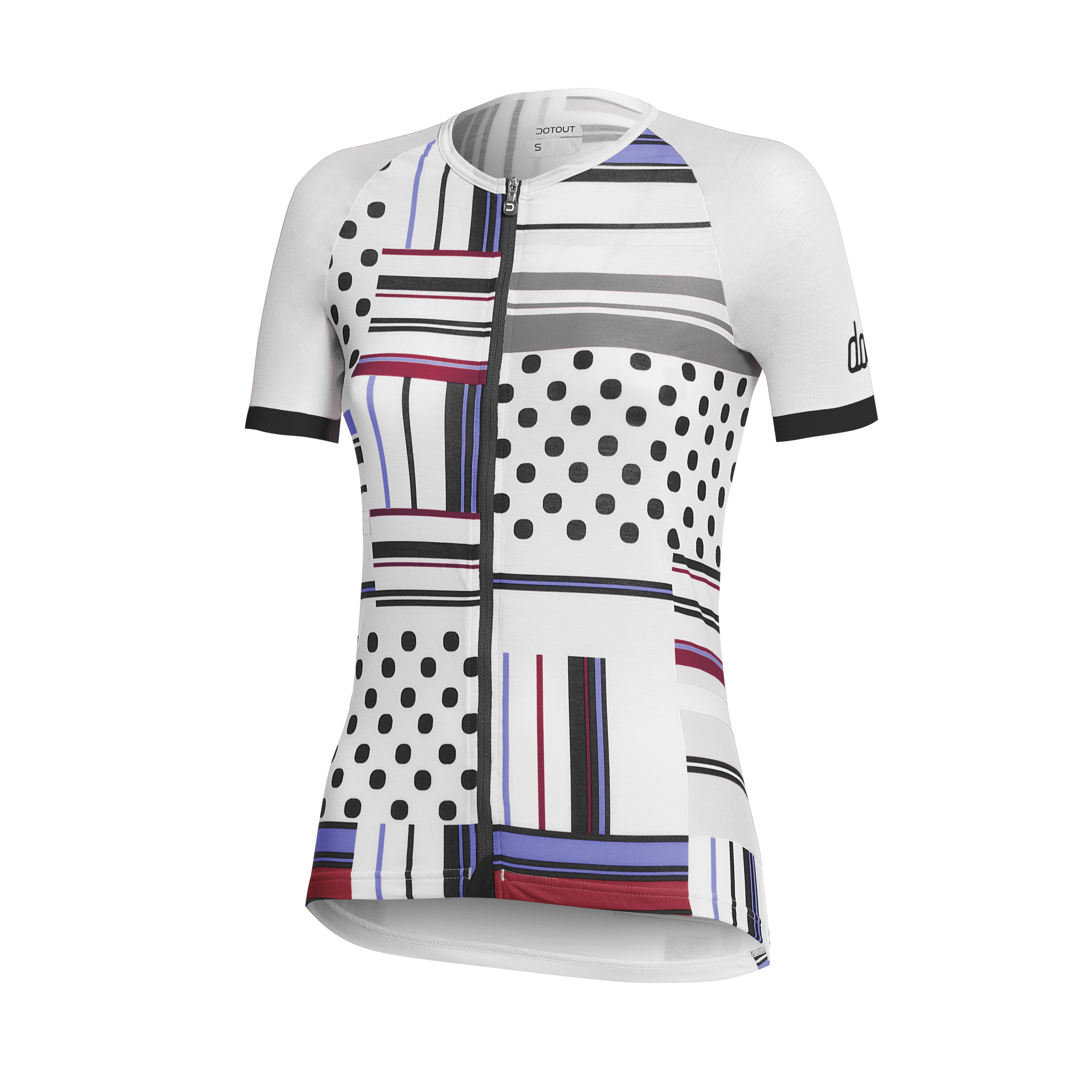 DOTOUT DÁMSKÝ DRES SQUARE WHITE (A23W120000) L