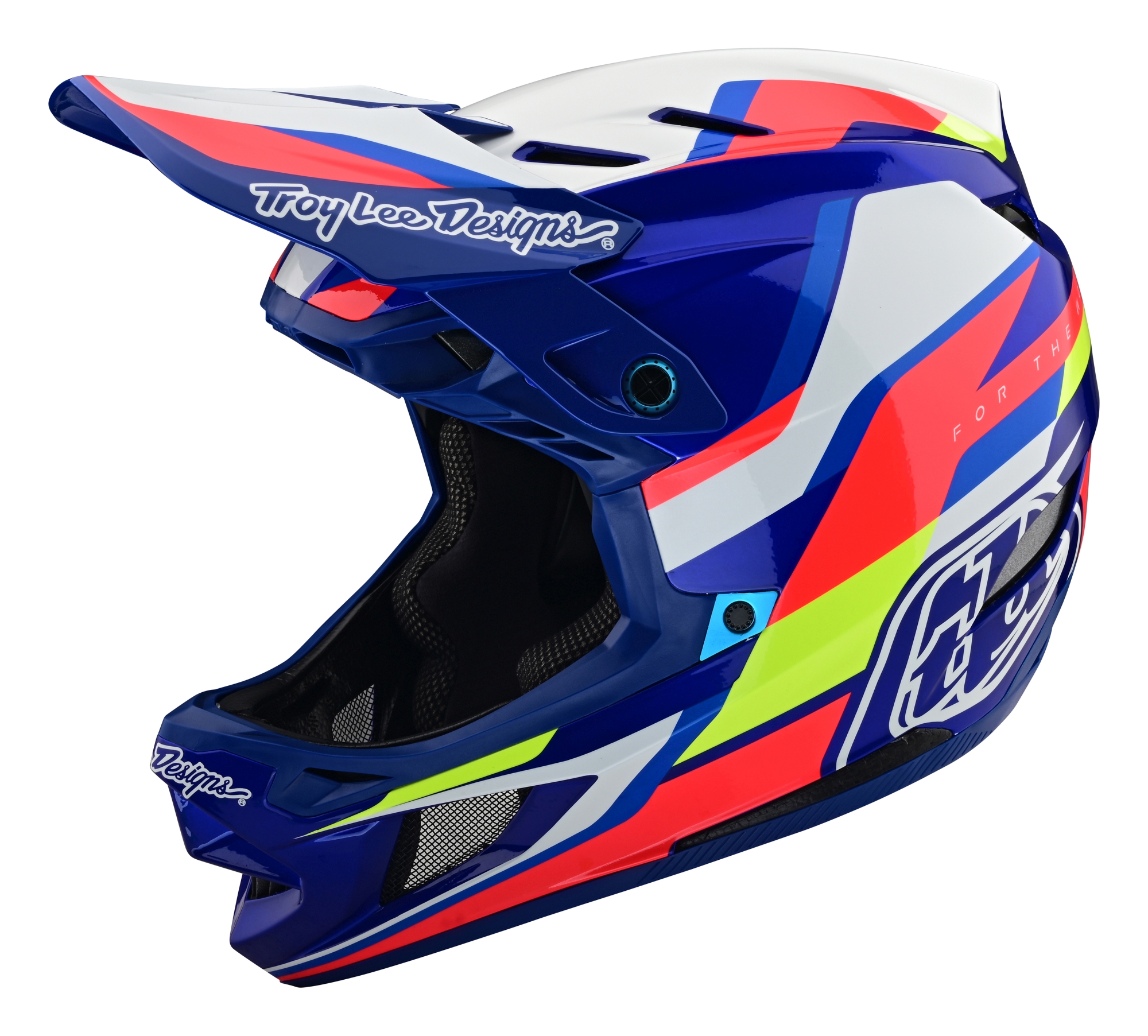 TLD HELMA D4 COMPOSITE MIPS OMEGA WHITE / BLUE (14094100) XL