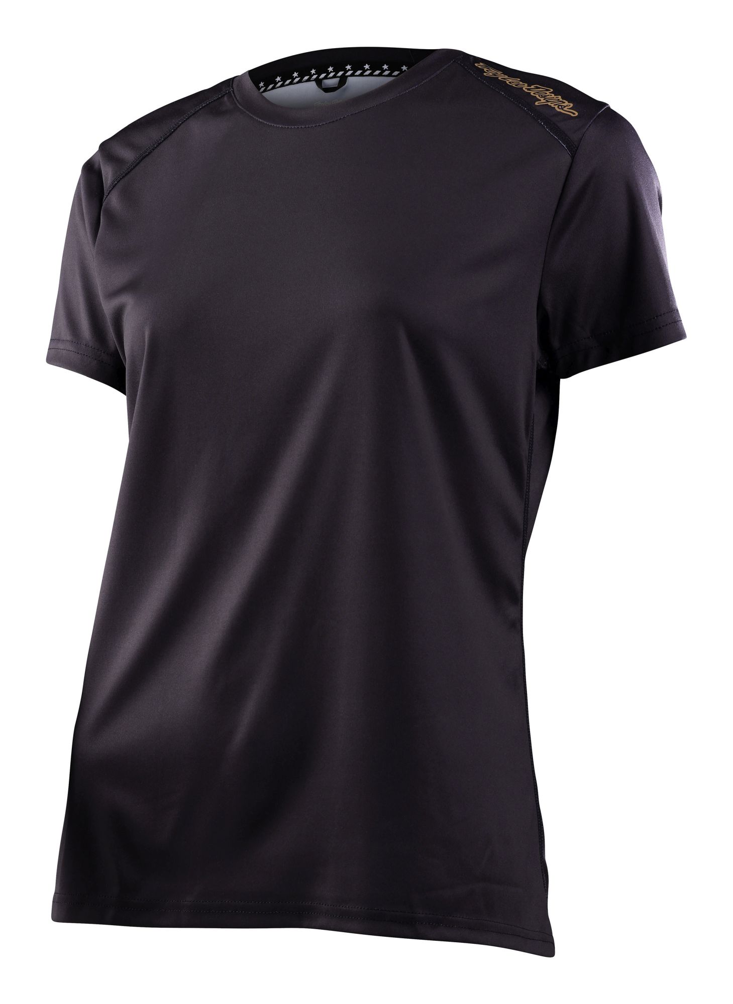 TLD DÁMSKÝ DRES S KRÁTKÝM RUKÁVEM LILIUM BLACK (35790602) M
