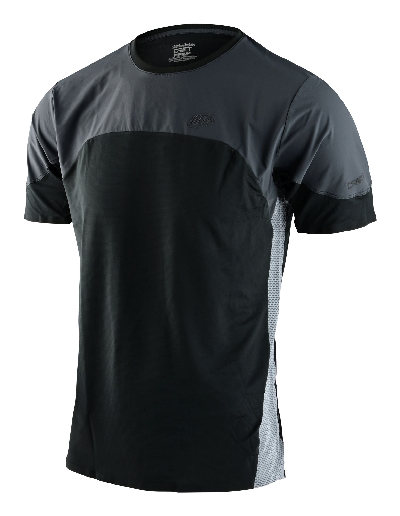 TLD DRES S KRÁTKÝM RUKÁVEM DRIFT DARK CHARCOAL (36252802) 2XL