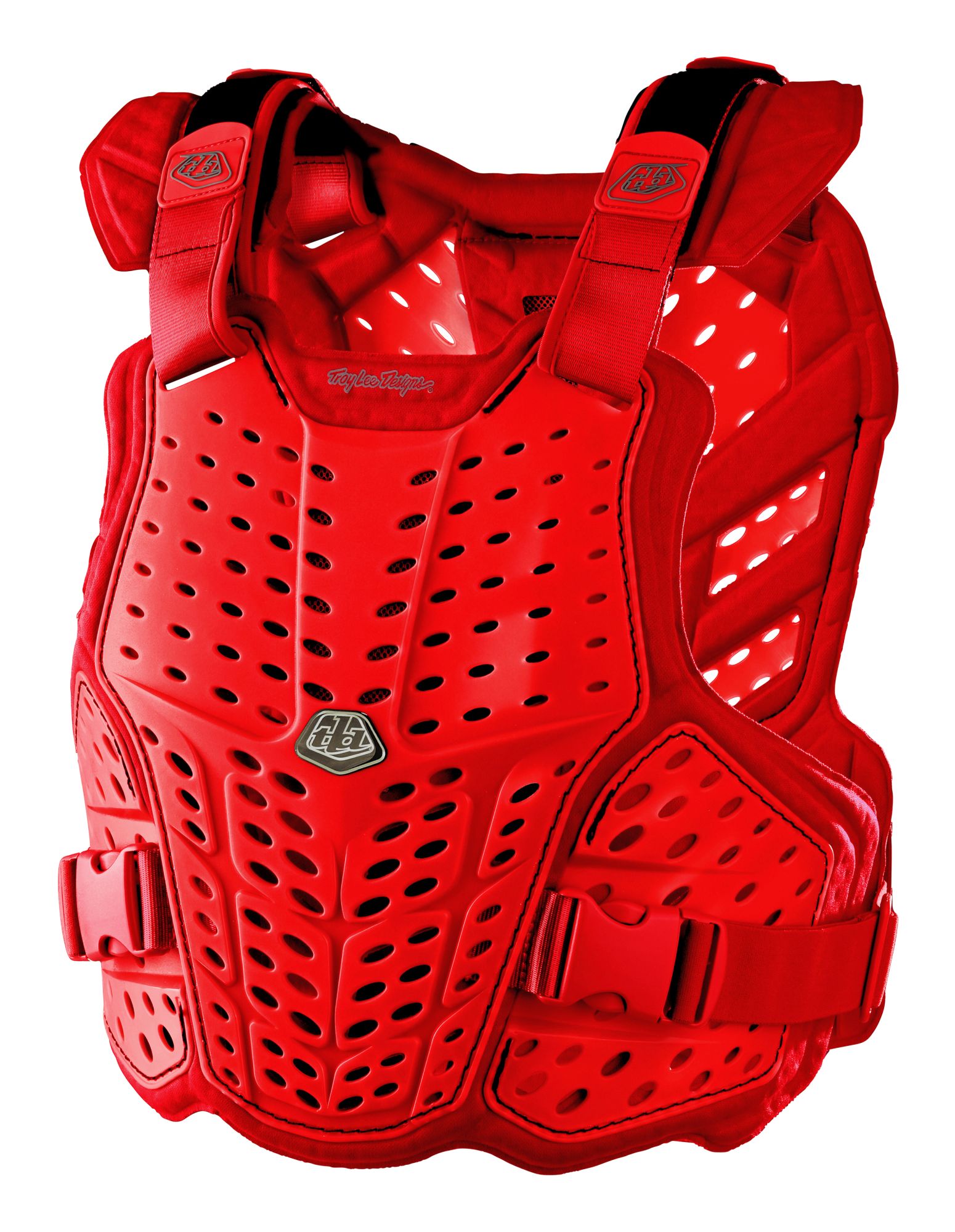 TLD CHRÁNIČ PÁTEŘE A HRUDNÍKU ROCKFIGHT RED (58200302) M-L