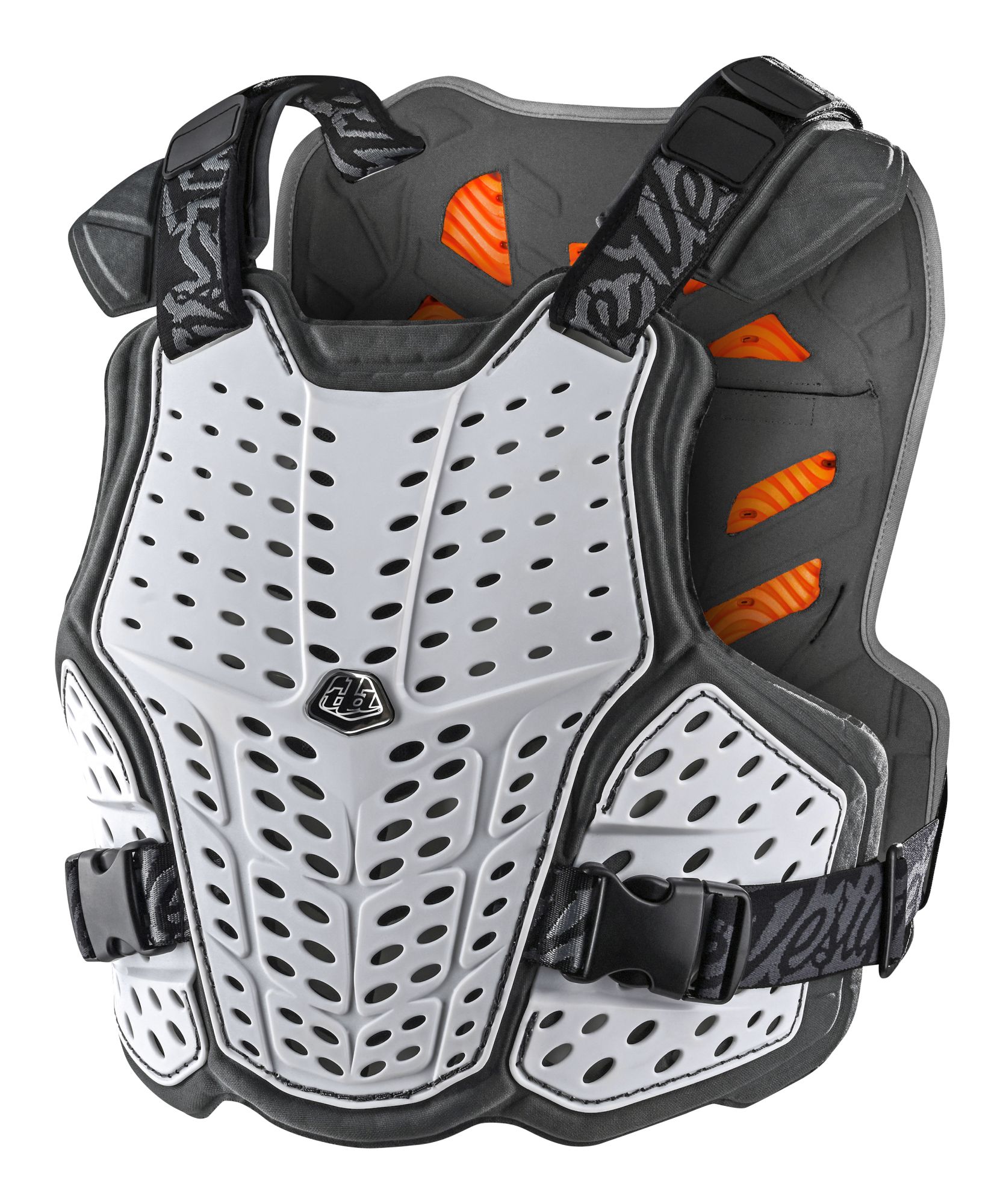 TLD CHRÁNIČ PÁTEŘE A HRUDNÍKU ROCKFIGHT CE WHITE (58400301) XL-XX