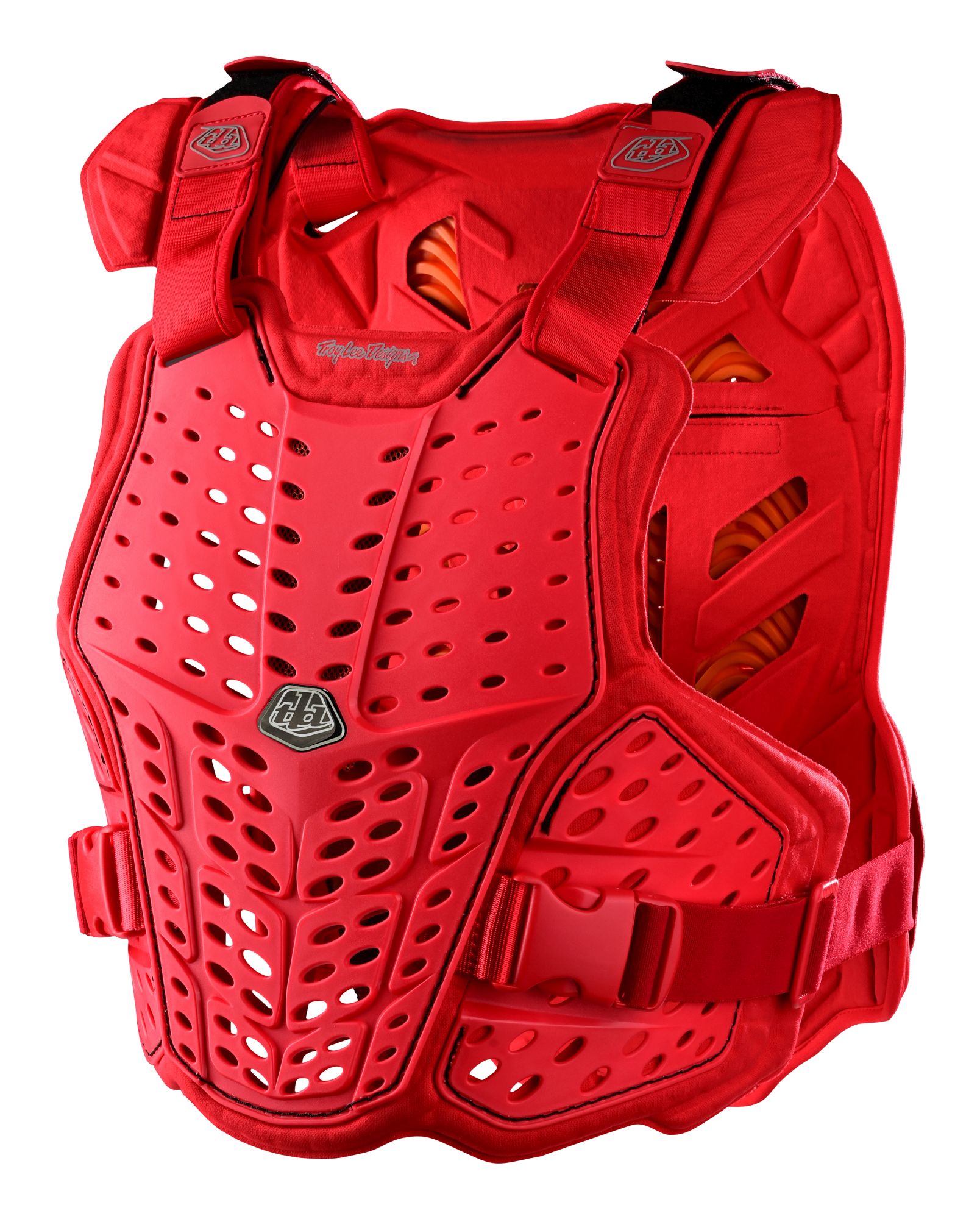 TLD CHRÁNIČ PÁTEŘE A HRUDNÍKU ROCKFIGHT CE RED (58400302) XL-XX
