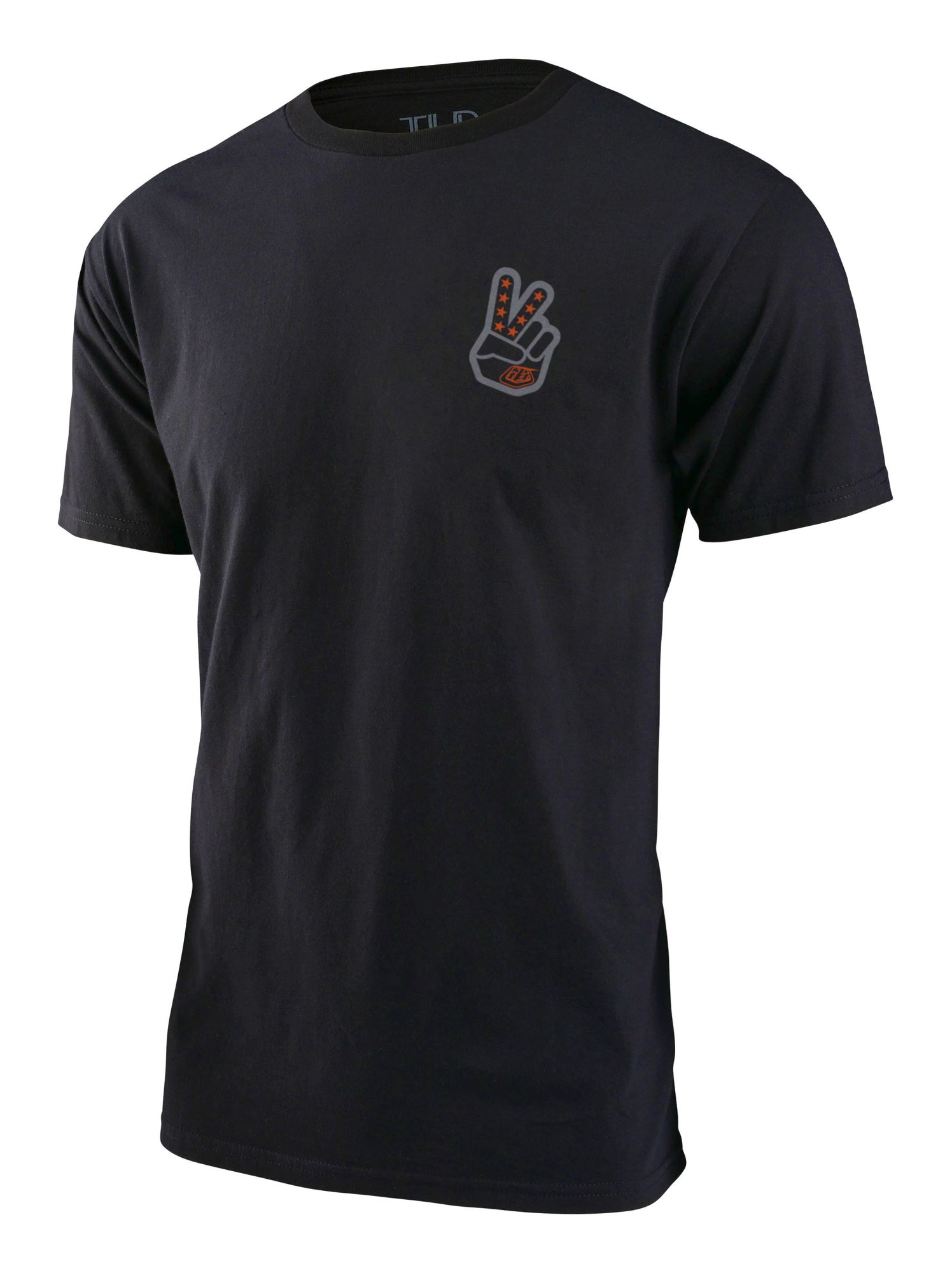 TLD TRIKO S KRÁTKÝM RUKÁVEM PEACE OUT BLACK / GRAY (70157302) L