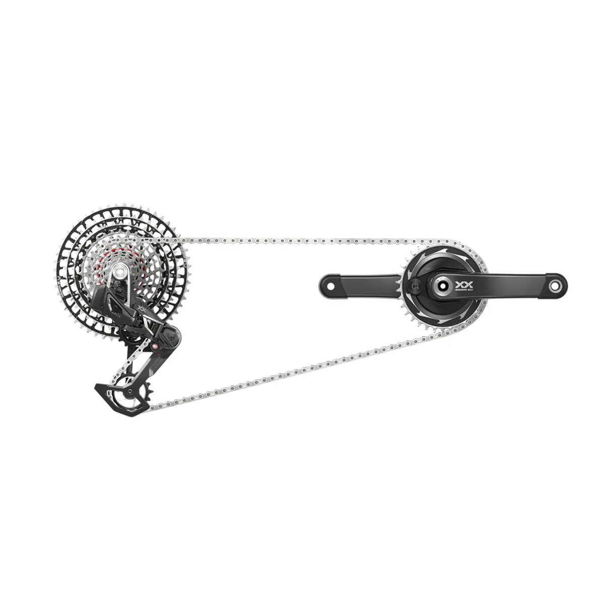 00.7918.166.003 - SRAM GS XXSL EAGLE TRANSMN AXS PM 175 TTYPE