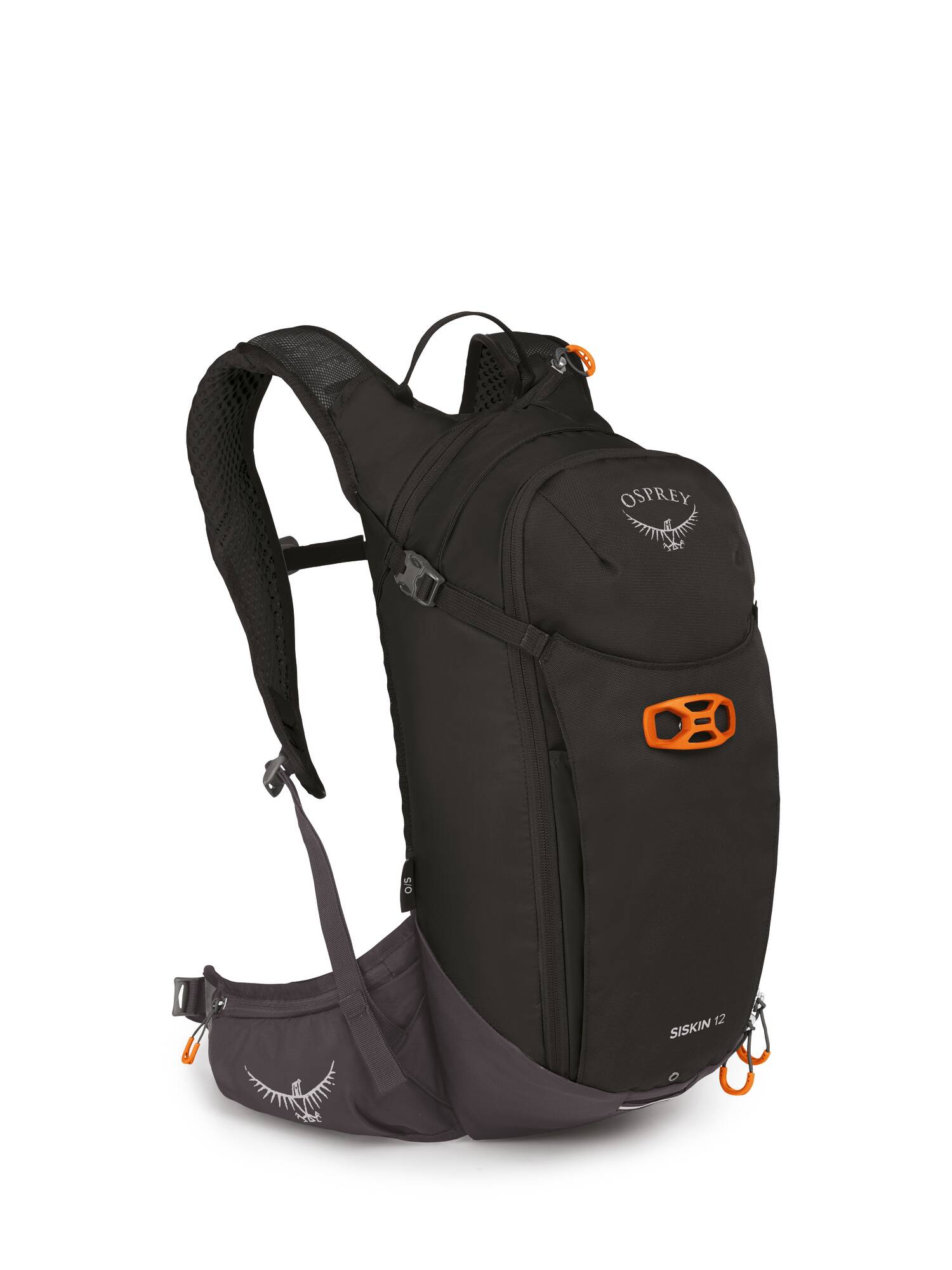 OSPREY BATOH SISKIN 12 BLACK - S REZERVOÁREM (10005103)