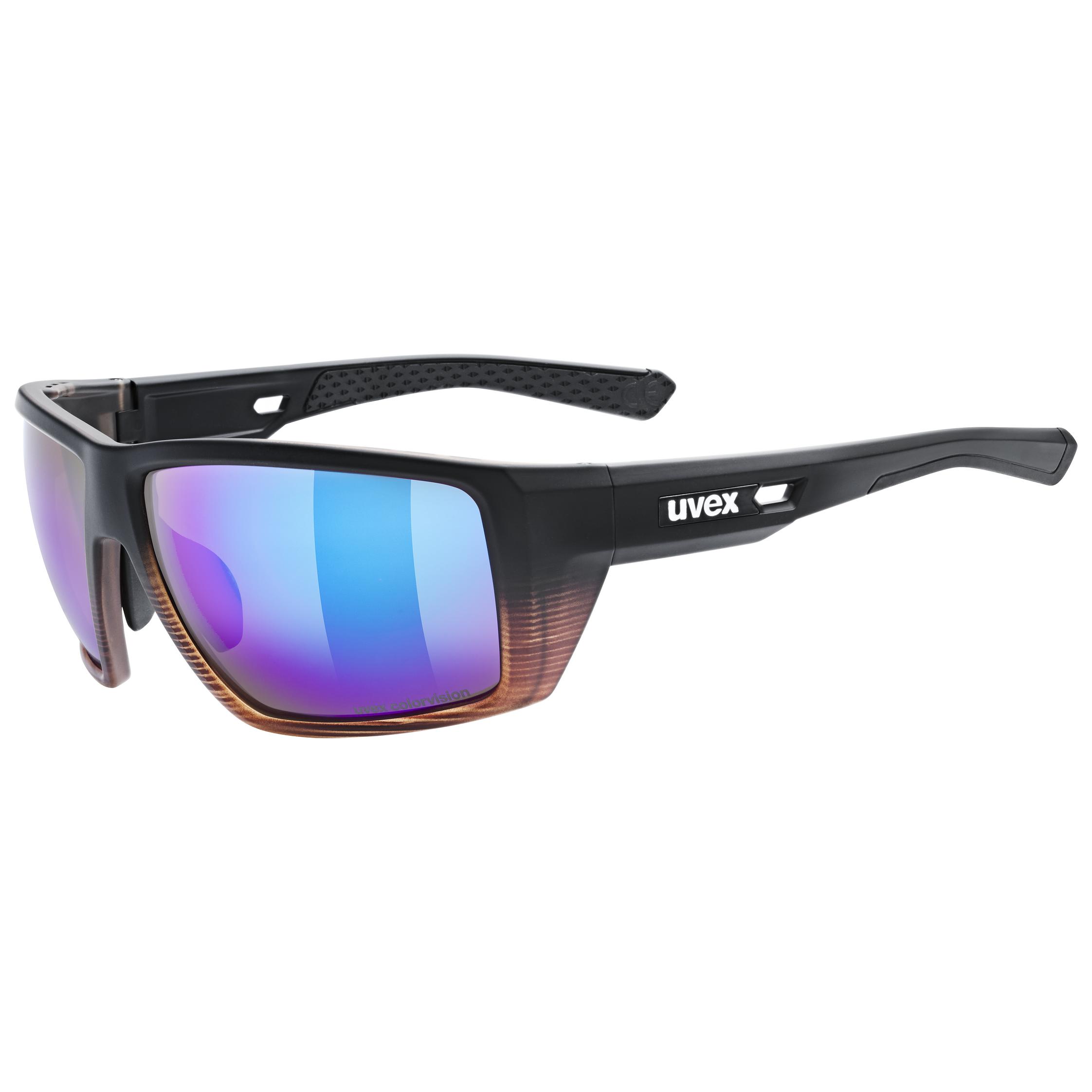 UVEX BRÝLE MTN VENTURE CV BLACK DEMI MATT/MIR. BLUE (S5330542683)