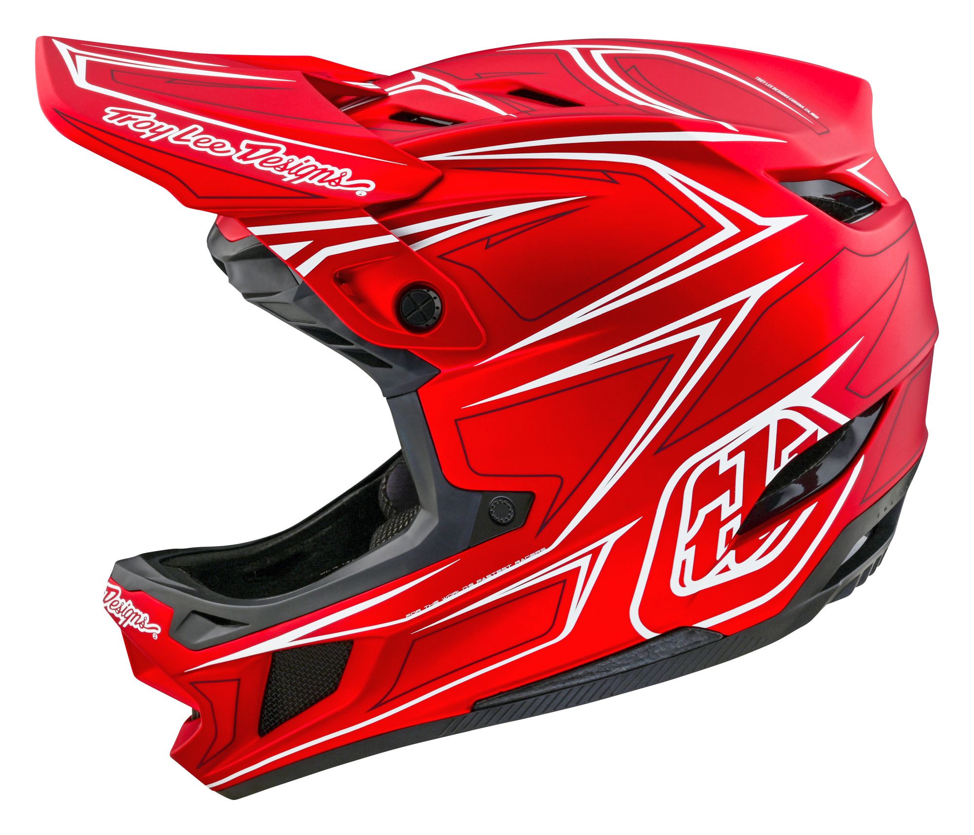 TLD HELMA D4 COMPOSITE MIPS PINNED RED (14050500) XL