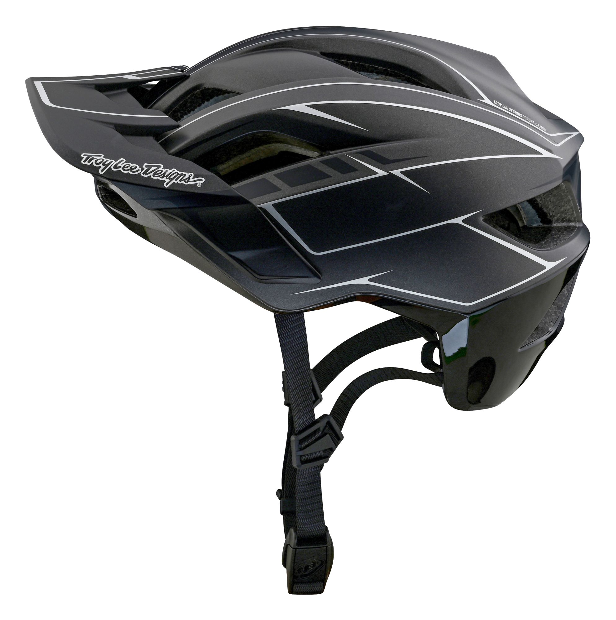 TLD HELMA FLOWLINE SE MIPS PINSTRIPE CHARCOAL / BLACK (11001801) XS-S