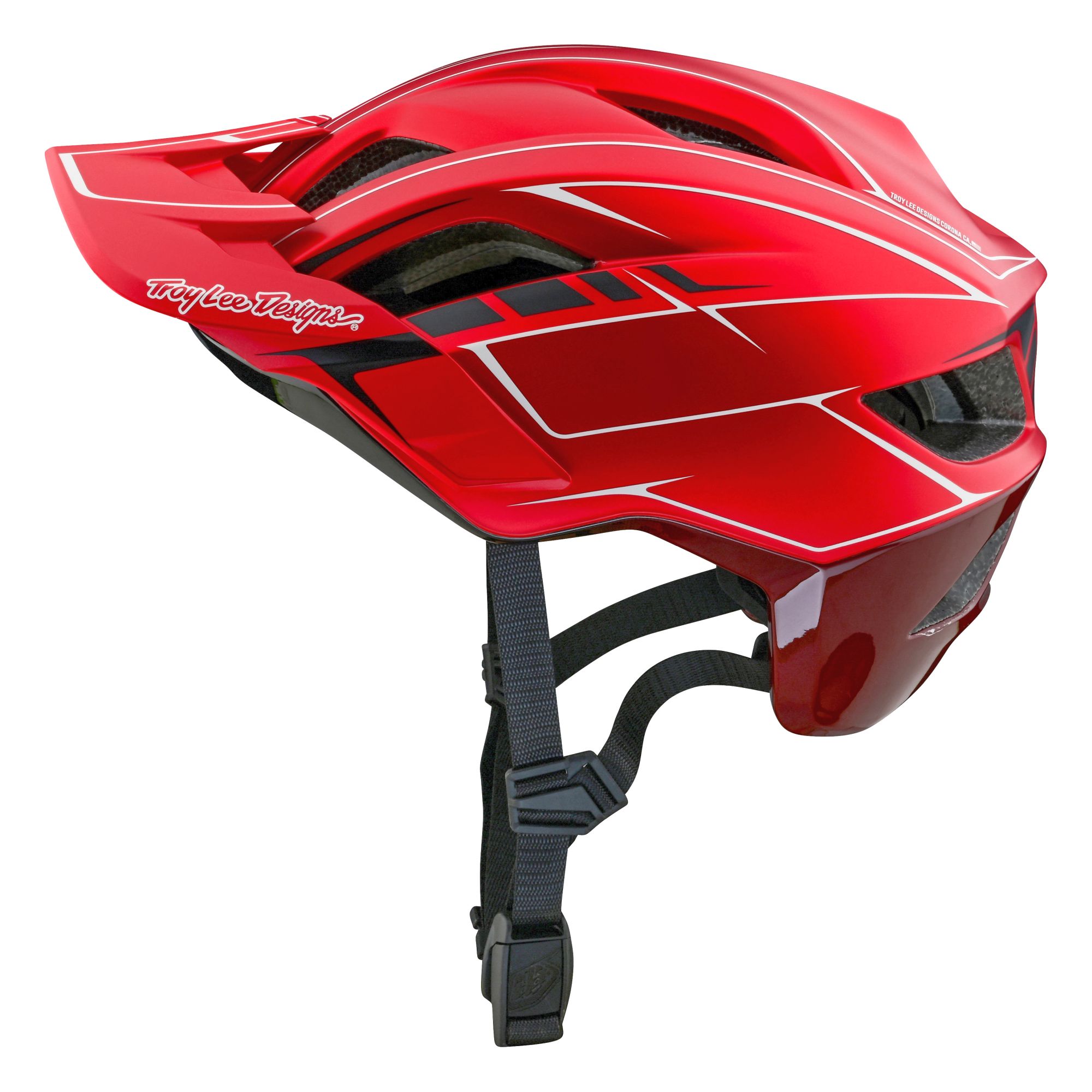 TLD HELMA FLOWLINE SE MIPS PINSTRIPE RED (11001802) XL-XX