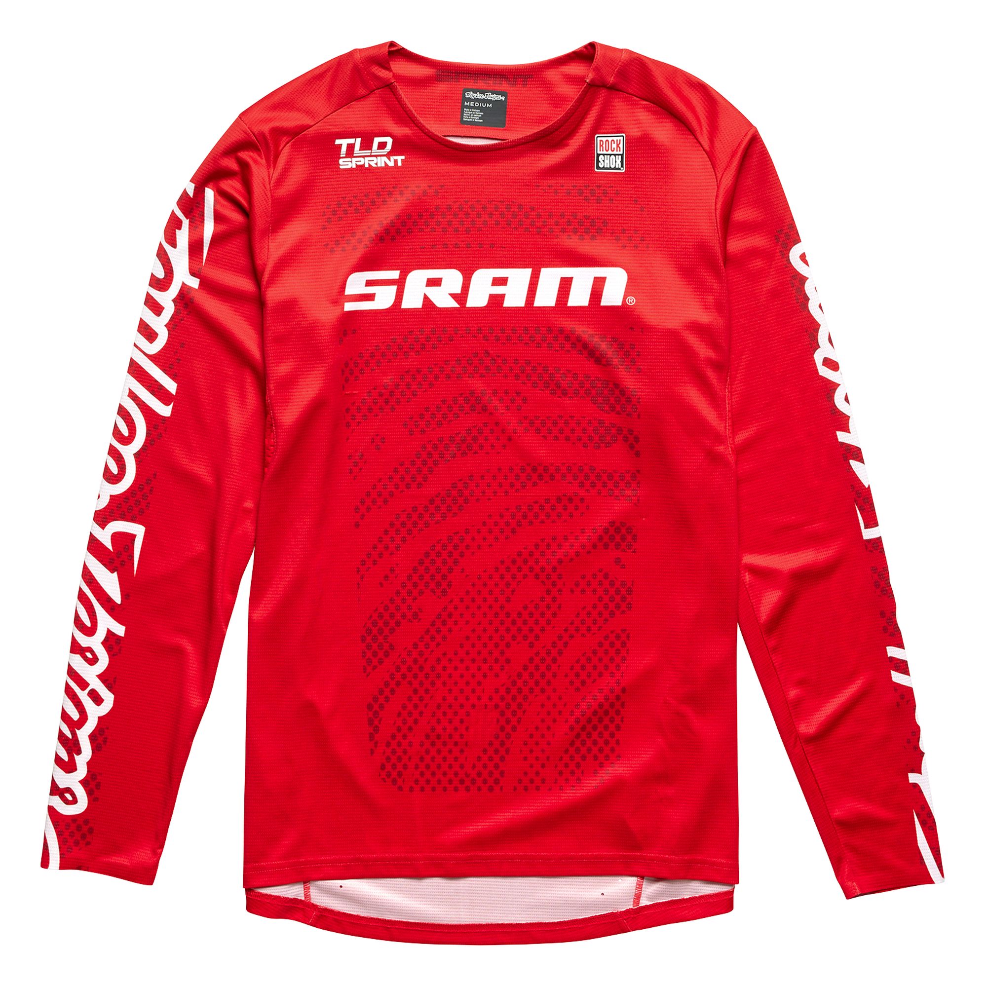 TLD DRES S DLOUHÝM RUKÁVEM SPRINT SRAM SHIFTED FIERY RED (32349800) XL