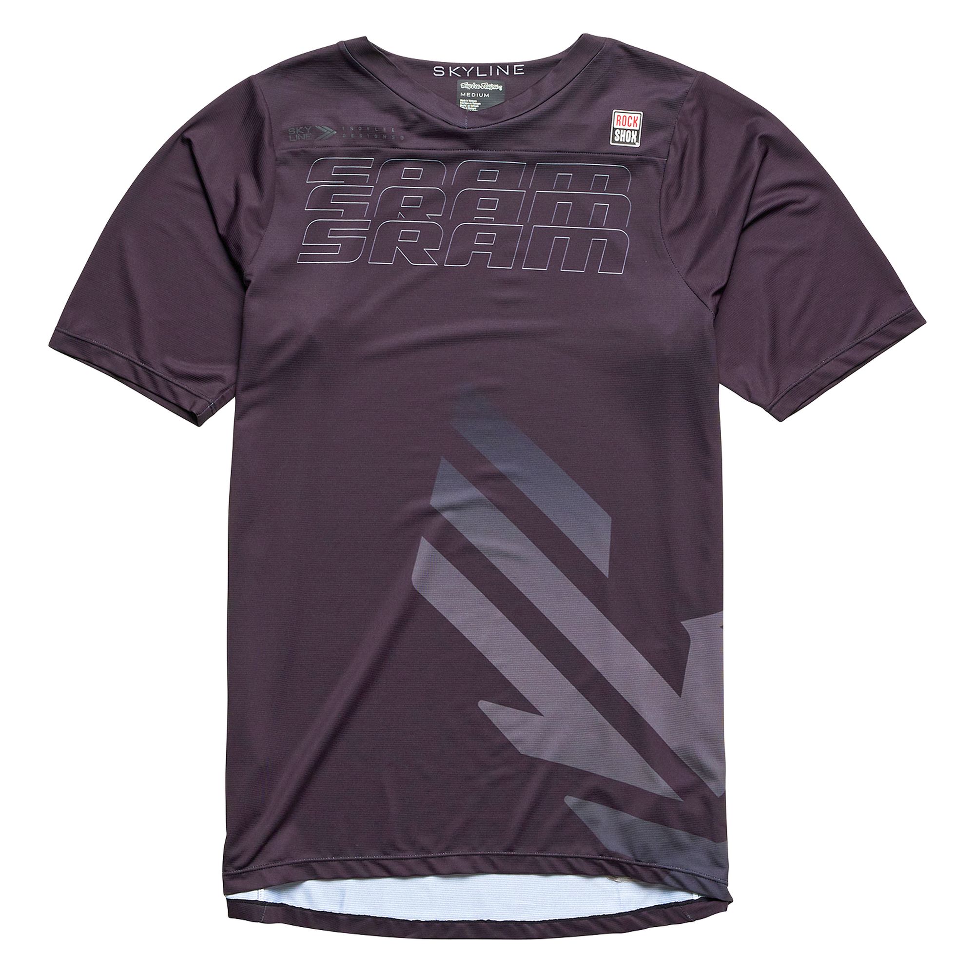 TLD DRES S KRÁTKÝM RUKÁVEM SKYLINE SRAM EAGLE ONE BLACK (31948401) 2XL