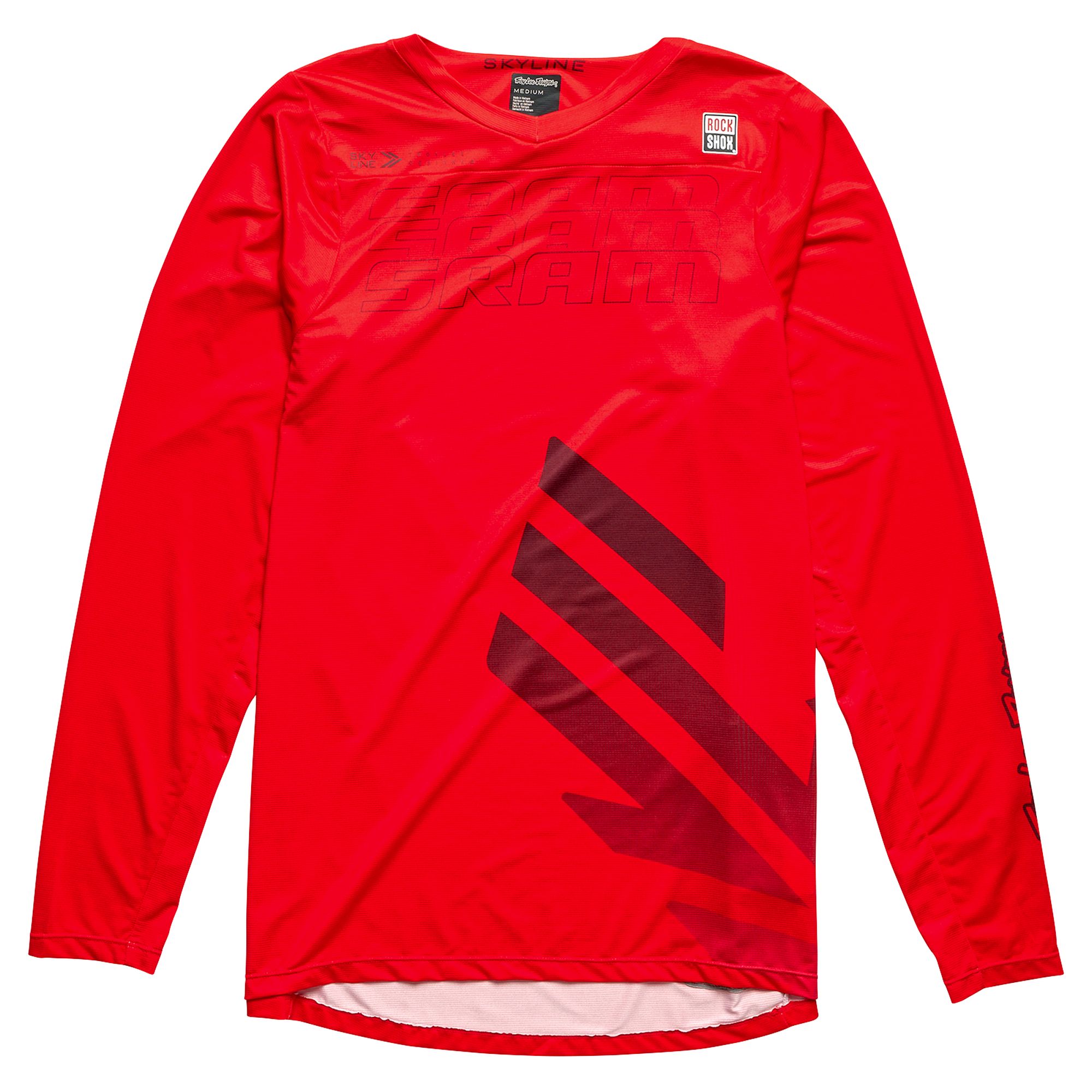 TLD DRES S DLOUHÝM RUKÁVEM SKYLINE SRAM EAGLE ONE FIERY RED (34148400) S